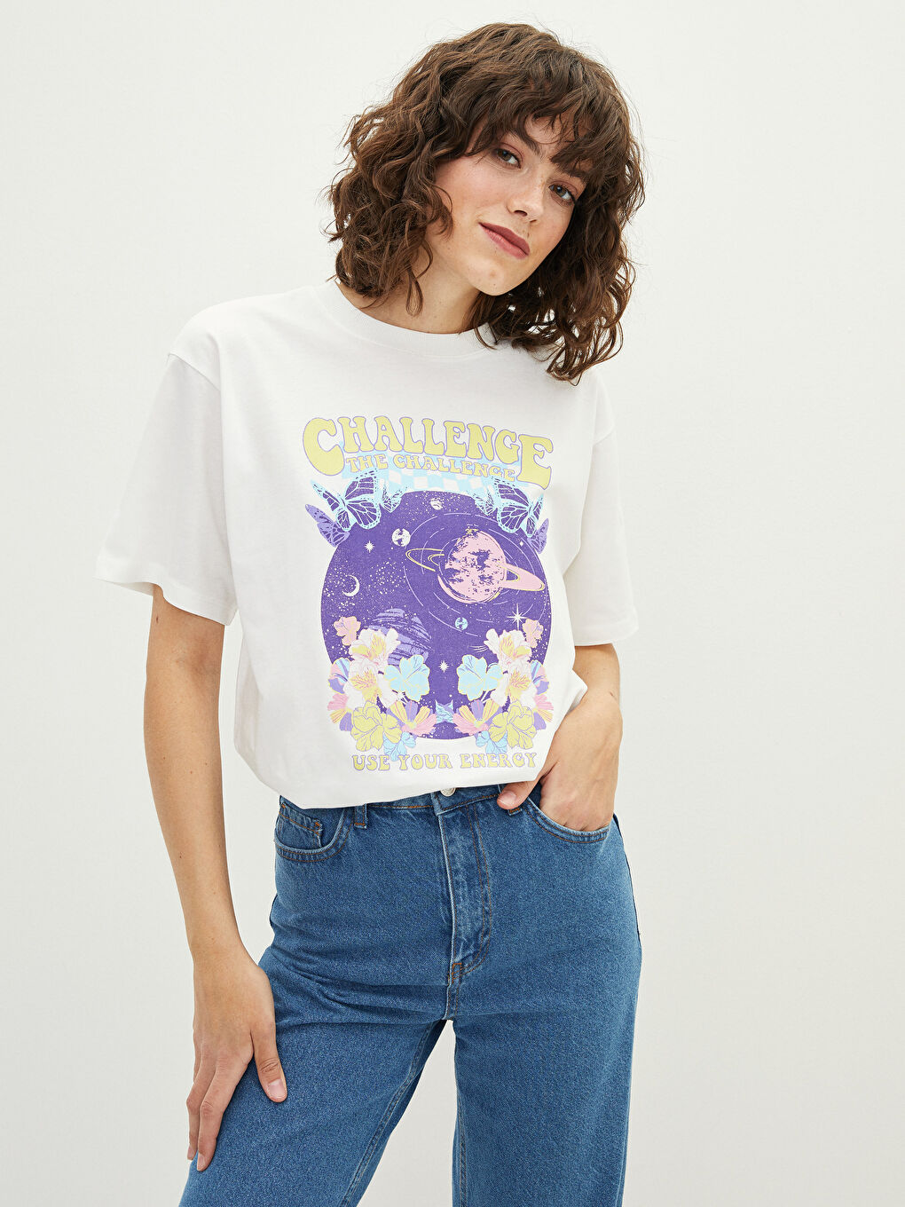 Lc waikiki discount t shirt femme