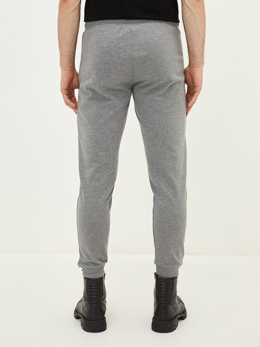 ASOS DESIGN skinny joggers in grey marl