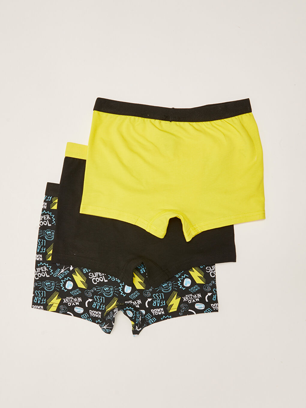 Printed Cotton Boy Boxer 3Pack S2DN21Z4LQJ S2DN21Z4LQJ LC Waikiki