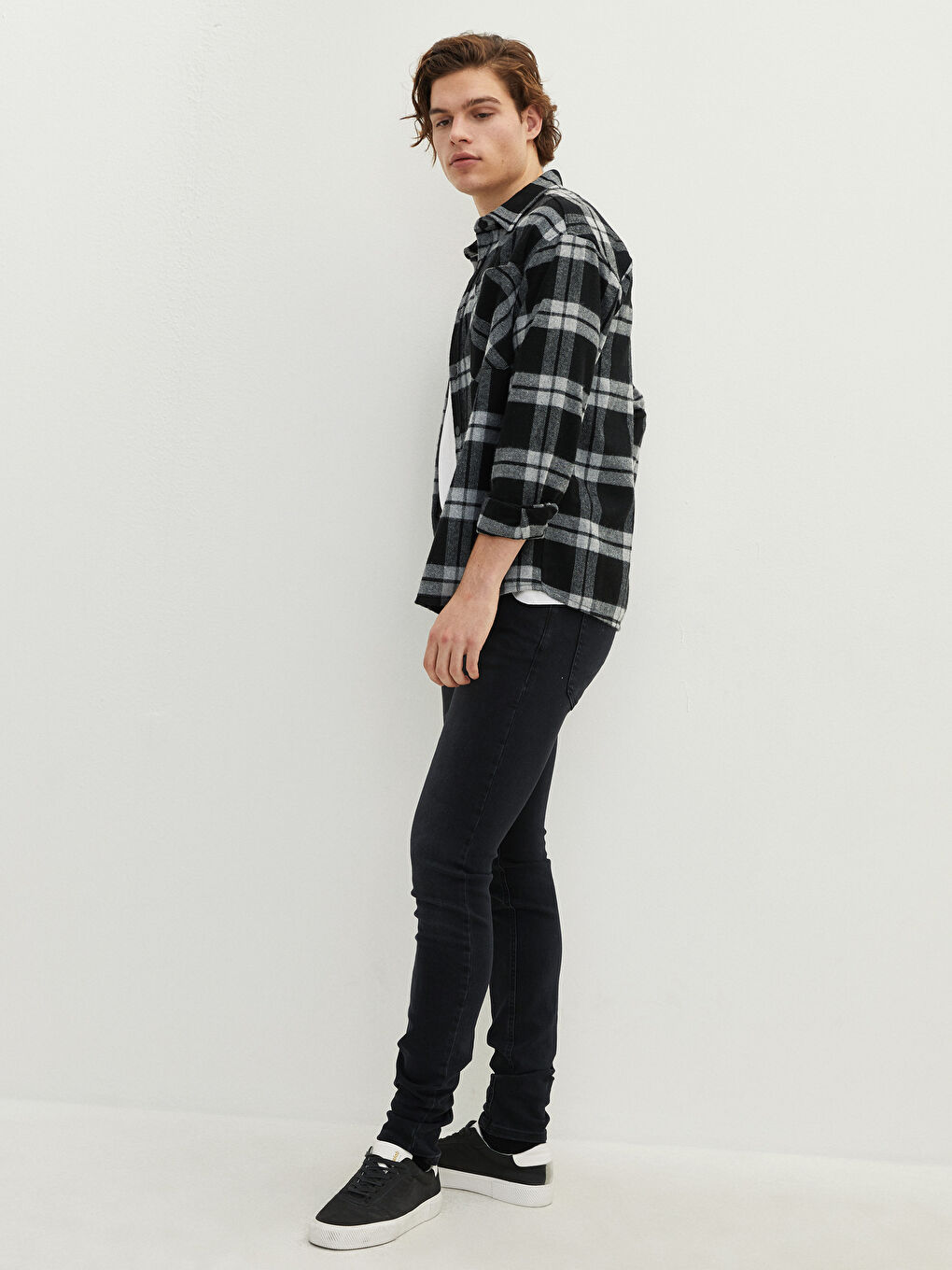 SİYAH 750 Slim Fit Erkek Jean Pantolon - S2FG96Z8-326 | LCW