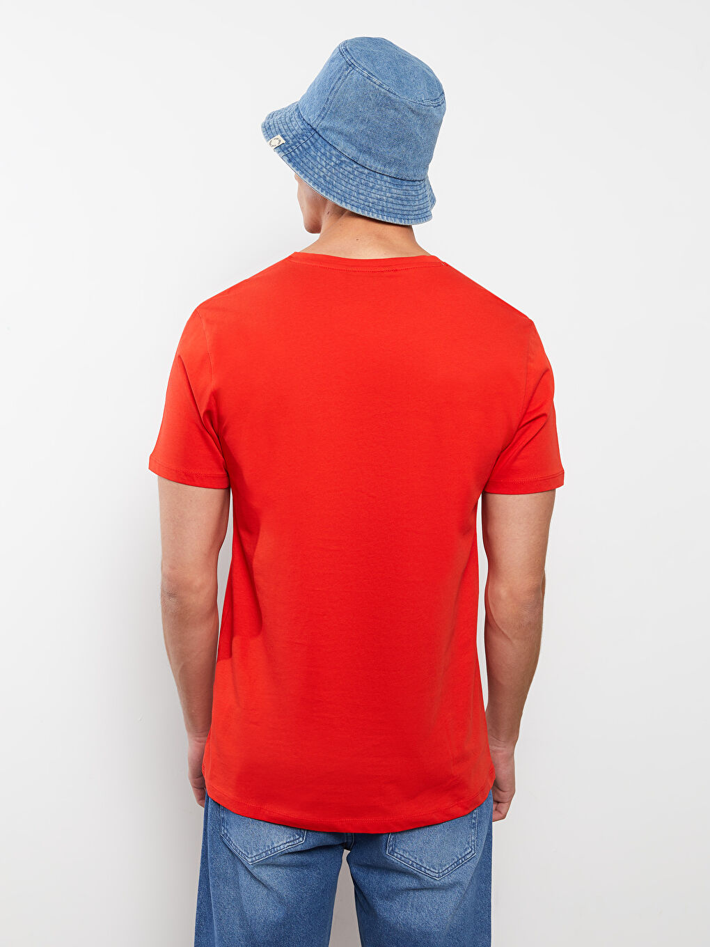 Crew Neck Short Sleeve Basic Combed Cotton Men's Tshirt S2GG74Z8QJT