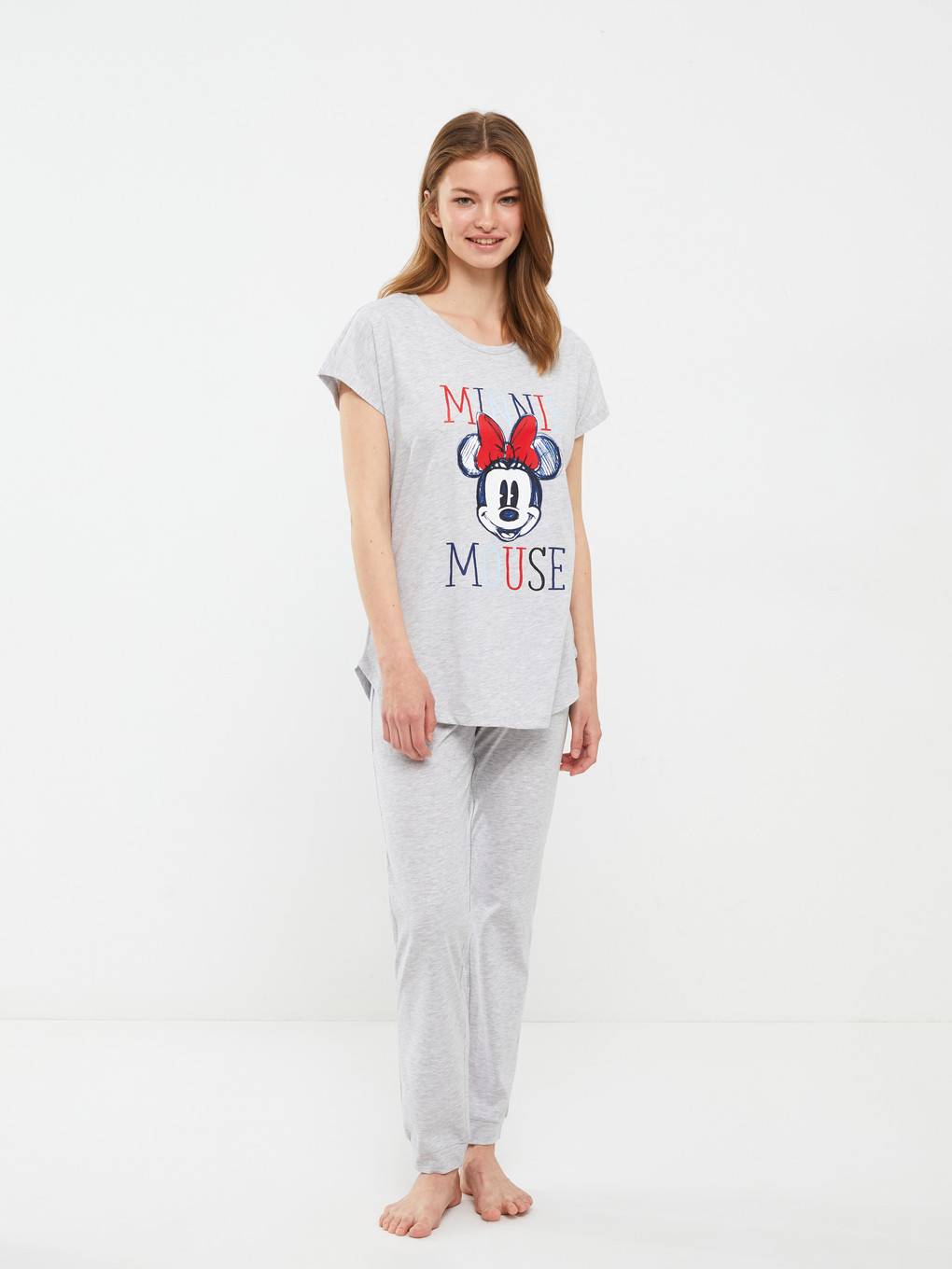 Ensemble de pyjamas GRIS Femme -S2HC24Z8-CT3 - S2HC24Z8-CT3 - LC Waikiki