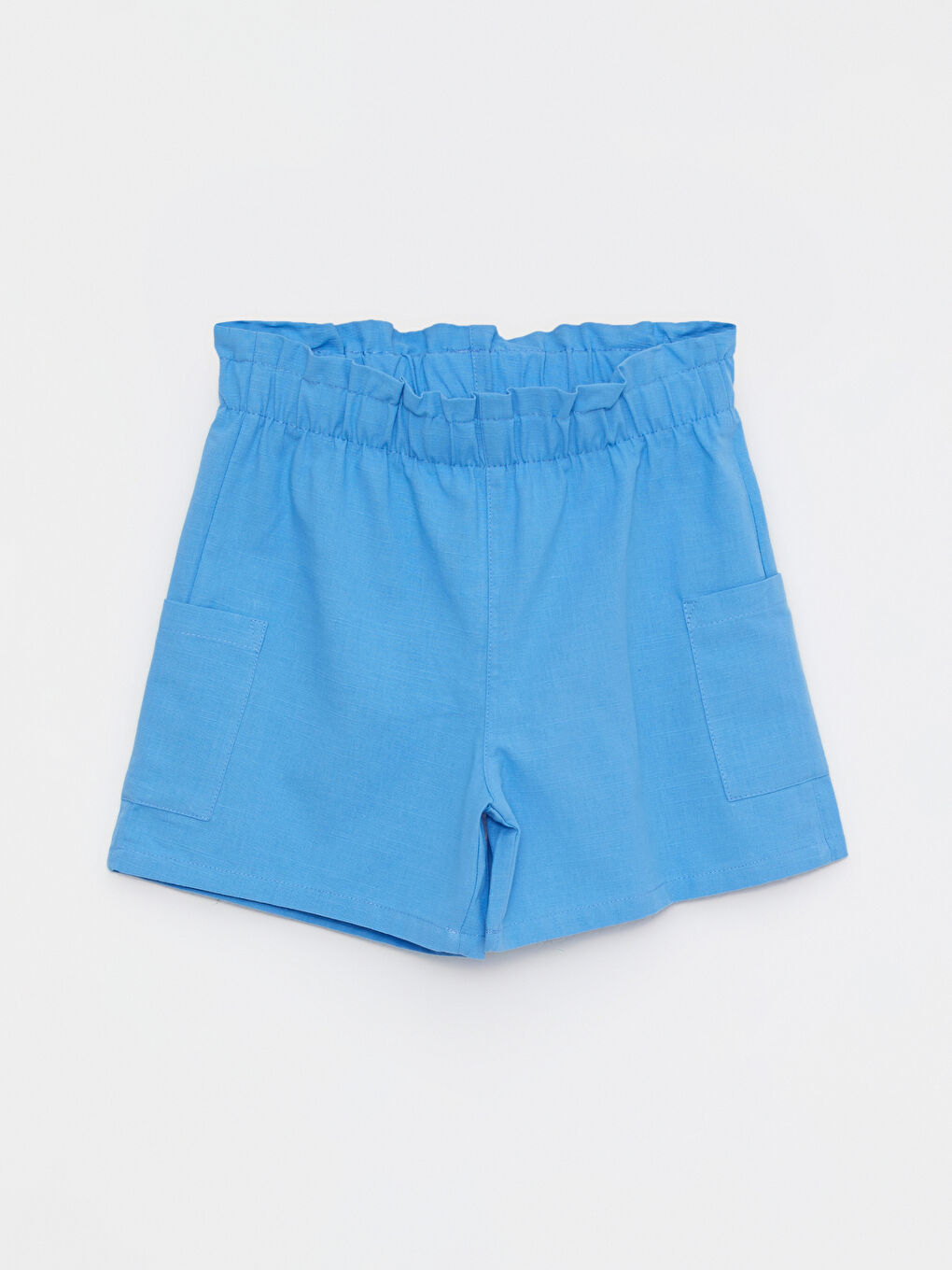 Basic Elastic Waist Poplin Girl Shorts S2HU91Z4GUX S2HU91Z4GUX