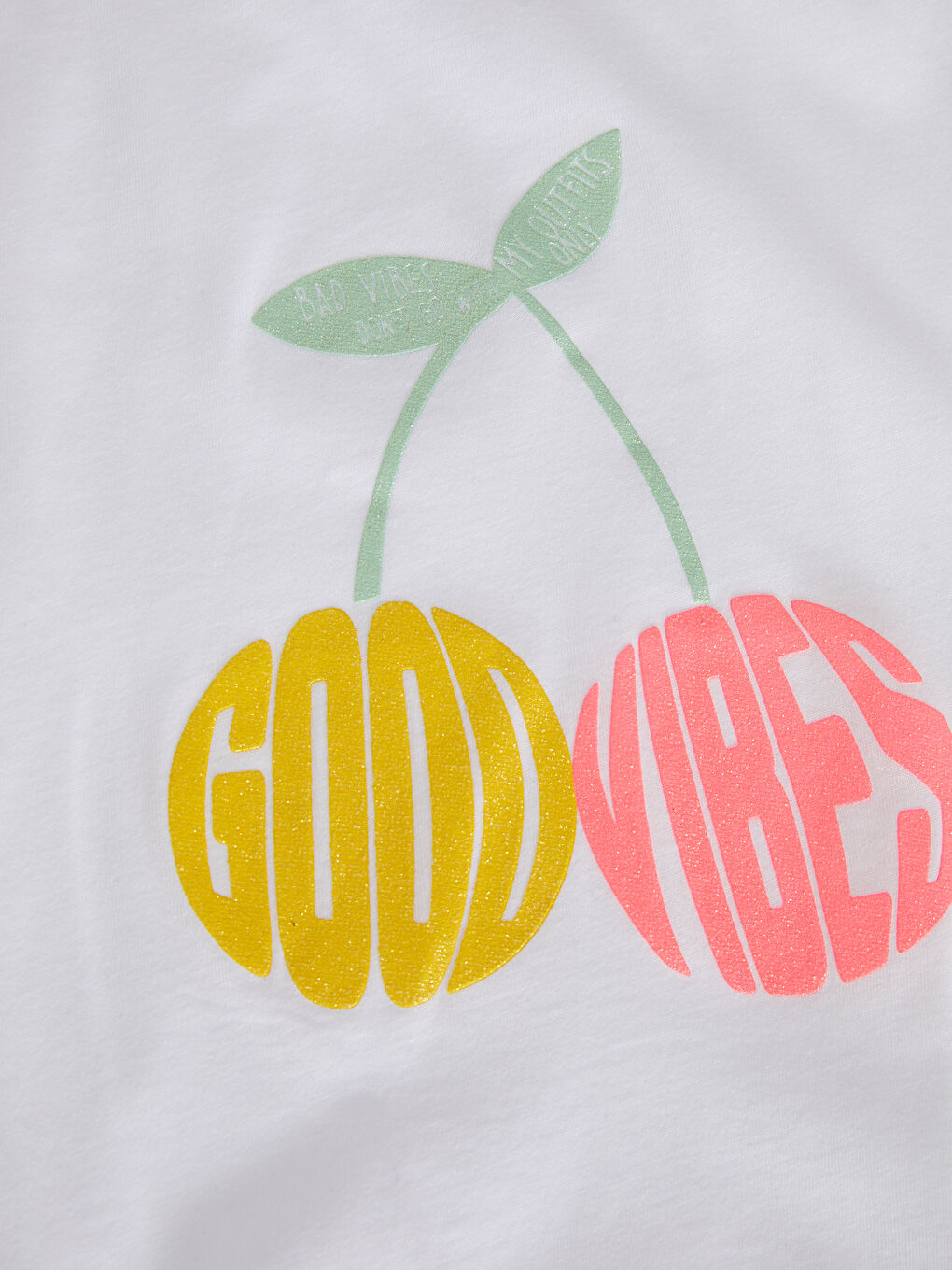 Crew Neck Printed Short Sleeve Cotton Girl Tshirt S2I264Z4R9K