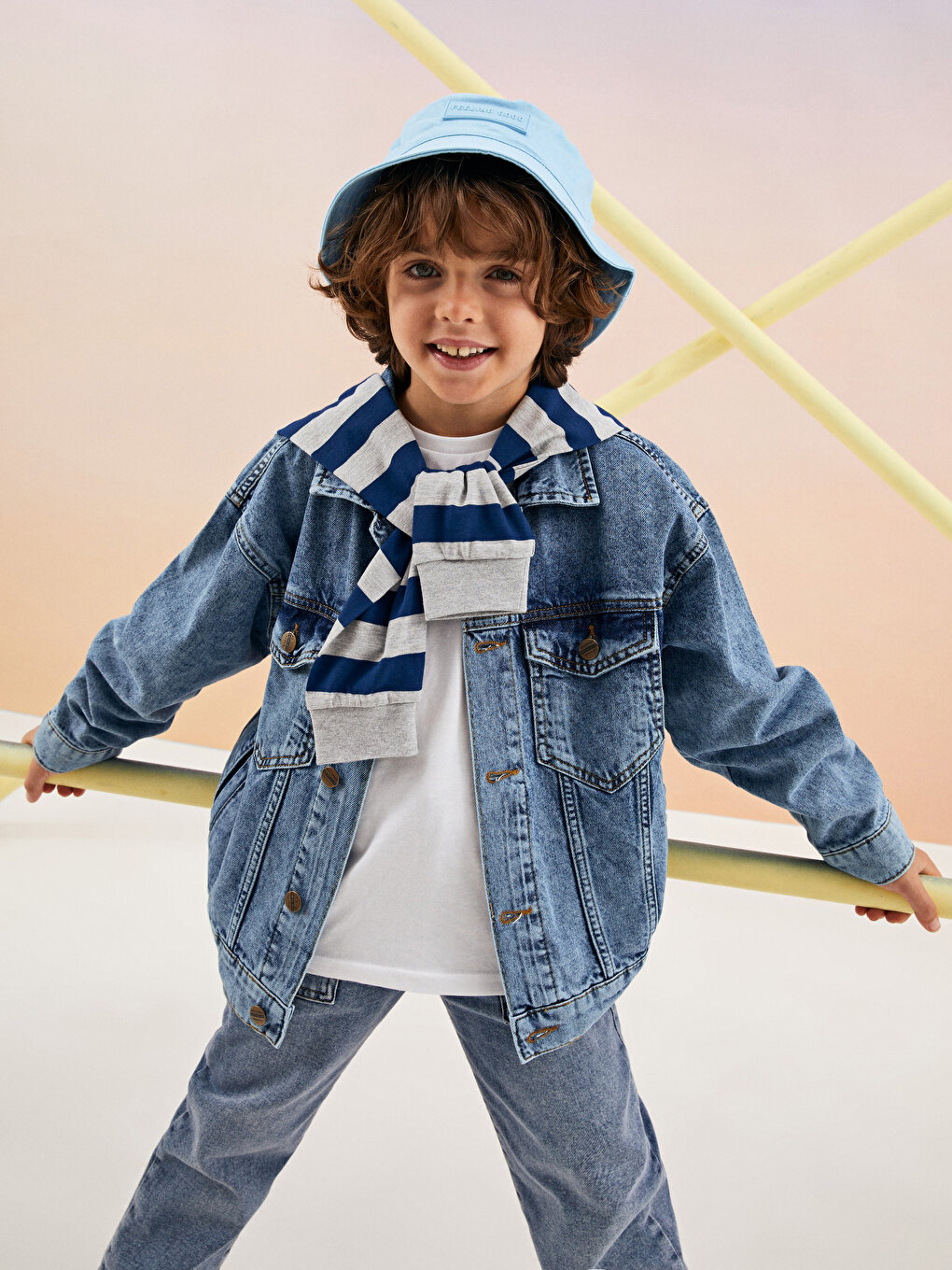 Built-In Flex Sherpa-Lined Jean Jacket For Toddler Boys | Old Navy-atpcosmetics.com.vn