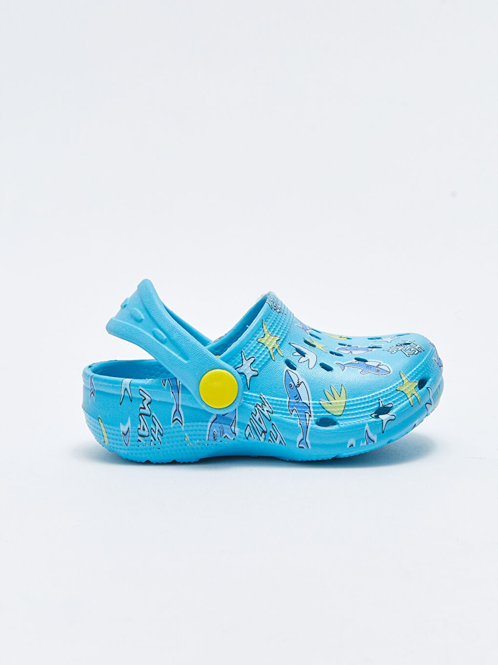 Printed Buckle Detailed Baby Boy Beach Sandals S2IM33Z1QZE S2IM33Z1