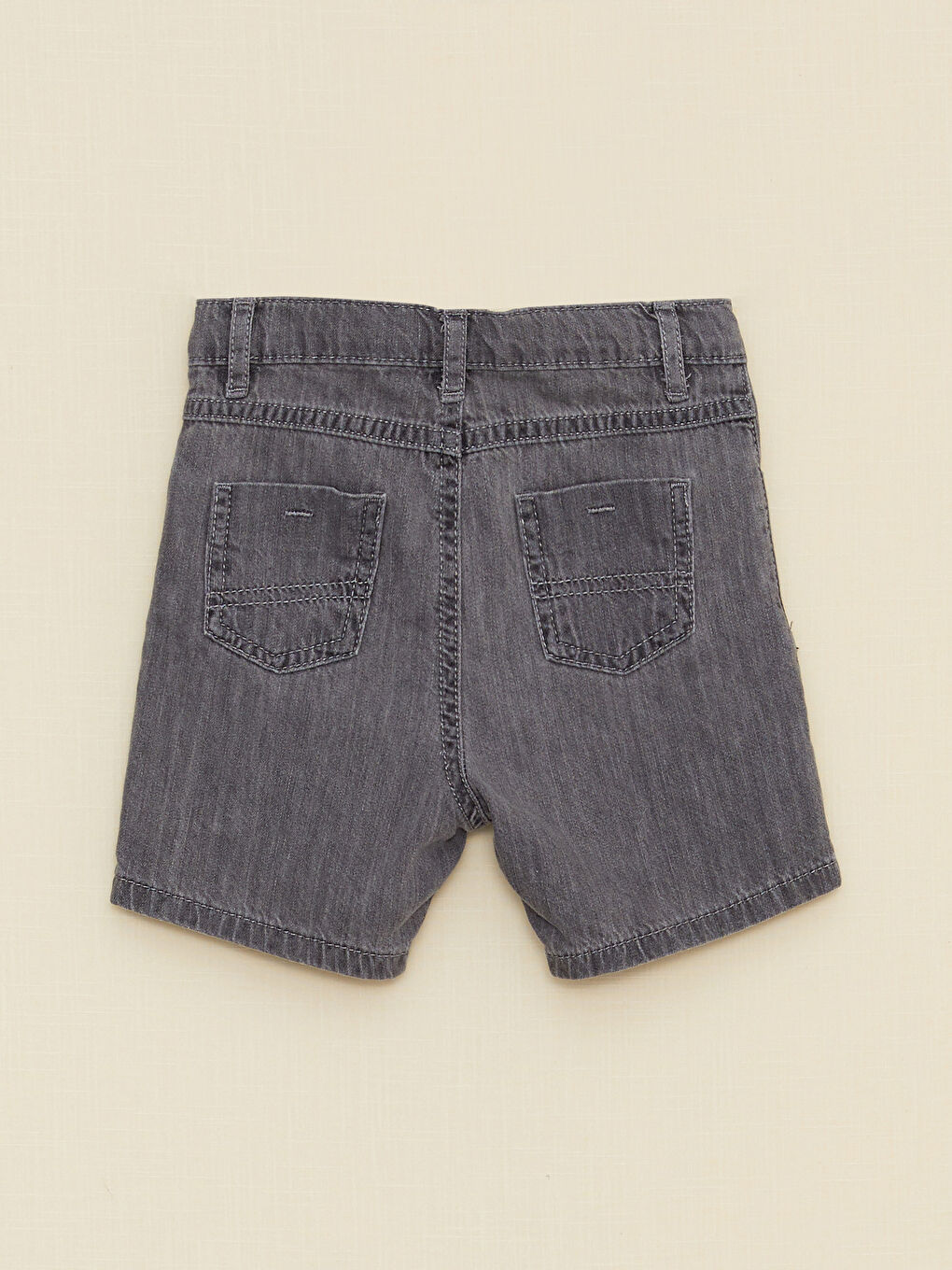 Basic Cotton Baby Boy Jean Shorts S2J555Z1GRD S2J555Z1GRD LC Waikiki