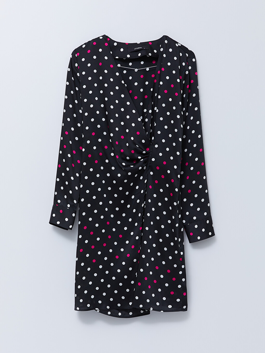 TAVIMART  -  Hot Selling Women's Clothing Summer New Fashionable Temperament Polka Dot Print Breasted Slim Sleeveless Dress