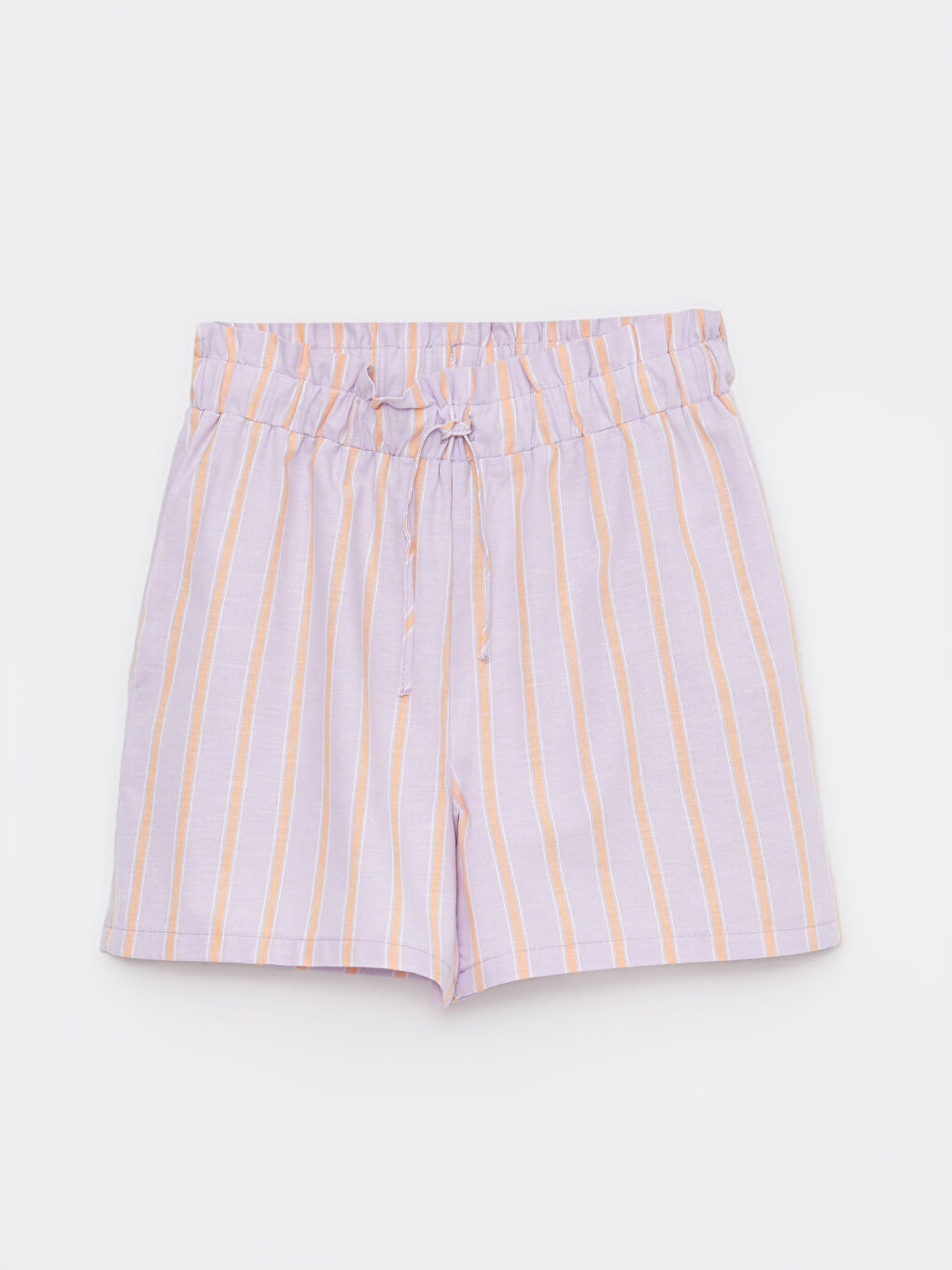 Girl's Elastic Waist Striped Shorts -S2L402Z4-LGH - S2L402Z4-LGH - LC ...