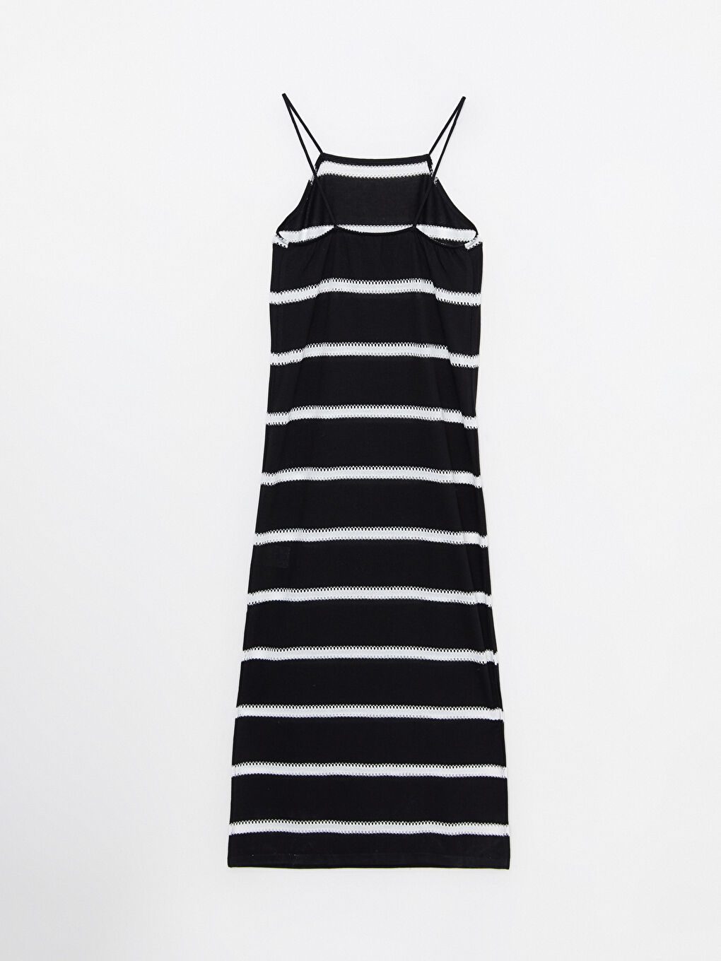 Square Neck Striped Strap Women's Bodycon Dress -S2MC16Z8