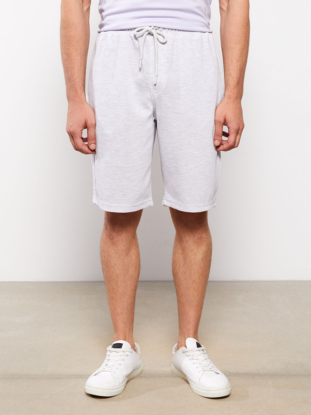 Standard Pattern Waist Elastic Men's Shorts S2N226Z8DFL S2N226Z8