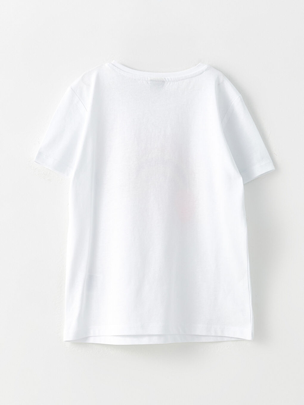 Crew Neck Printed Short Sleeve Cotton Girl Tshirt S2NB29Z4R9K