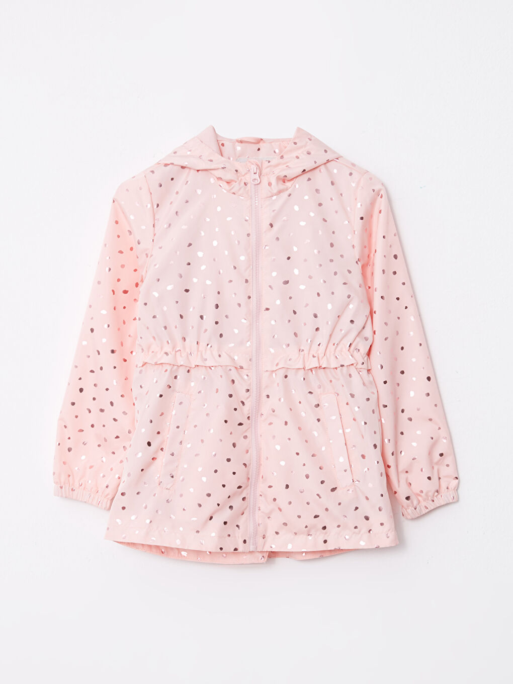 Hooded Printed Girl Coat -W20132Z4-LT4 - W20132Z4-LT4 - LC