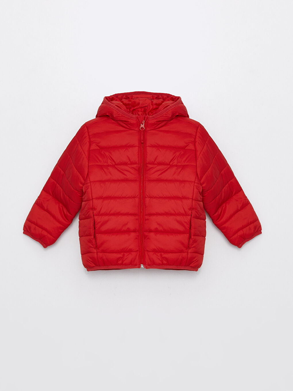 Hooded Long Sleeve Basic Baby Boy Coat -W20940Z1-R21