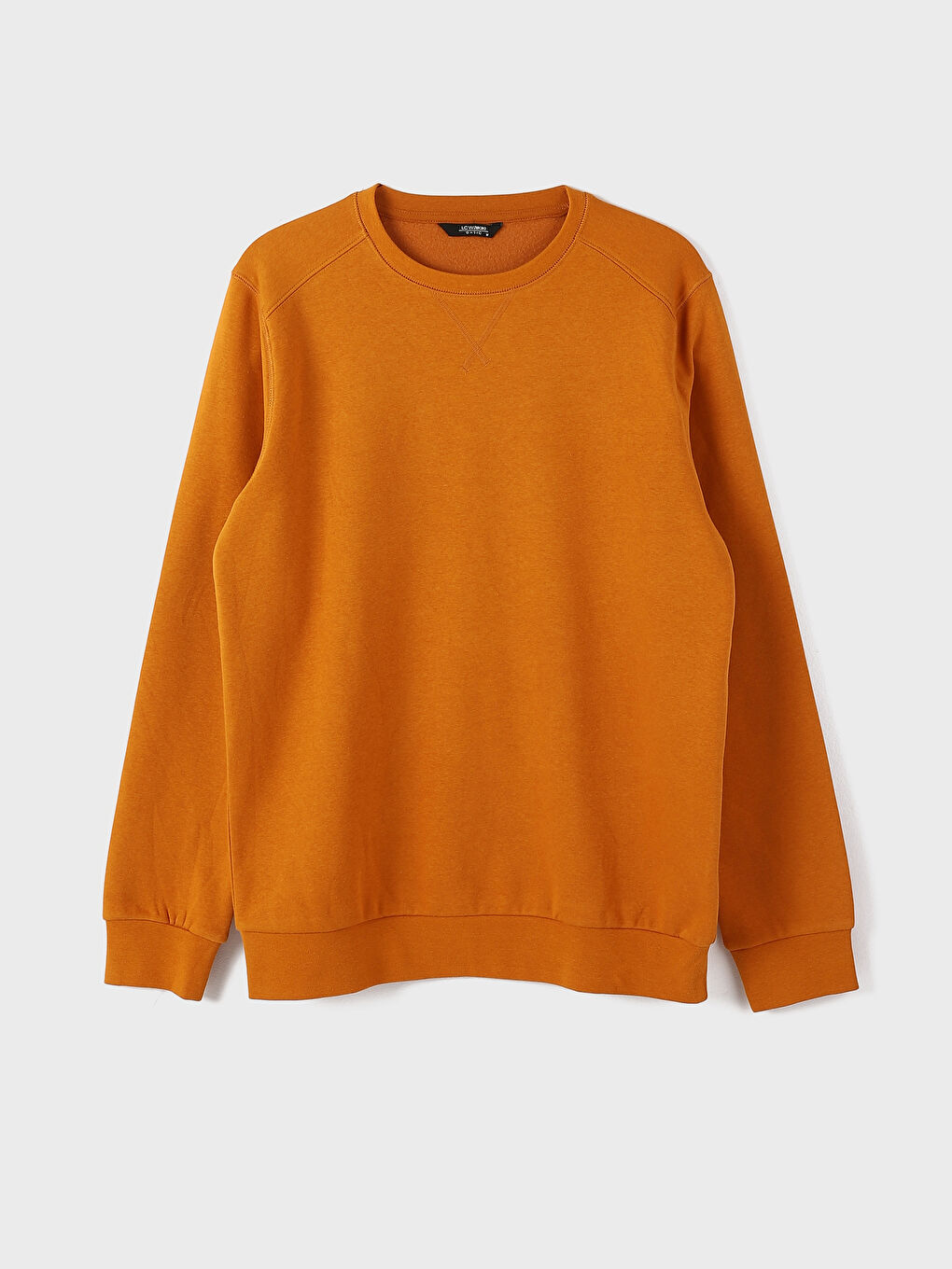 Crew Neck Long Sleeve Men s Thick Sweatshirt W21907Z8 LY3 W21907Z8 LY3 LC Waikiki