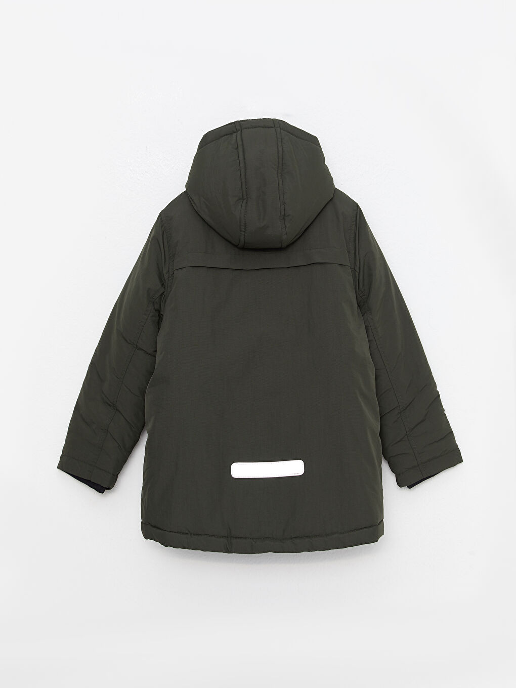 Hooded Printed Boy Coat W22389Z4H9B W22389Z4H9B LC Waikiki