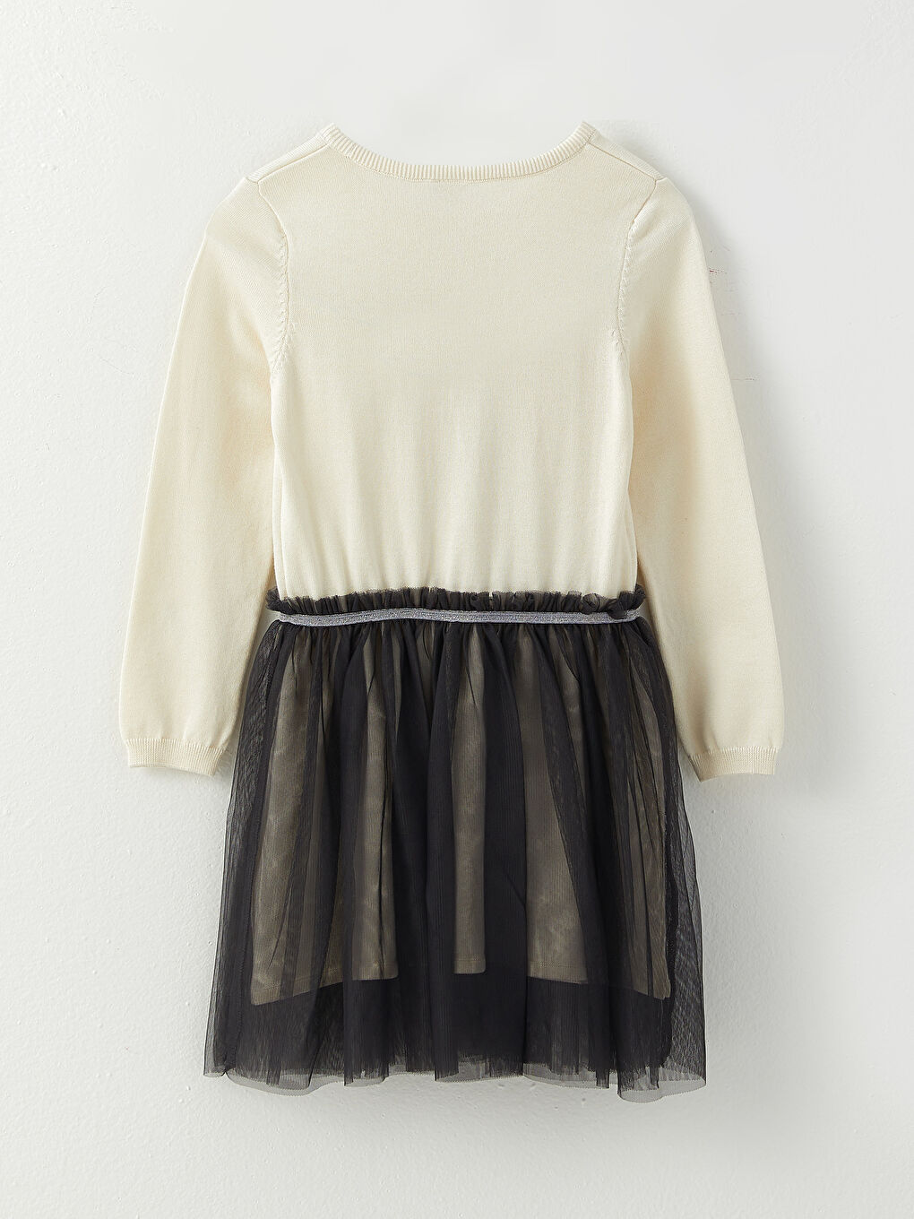 Robe Fille à Manches Longues Et Col Rond -S33650Z4-LRA - S33650Z4-LRA