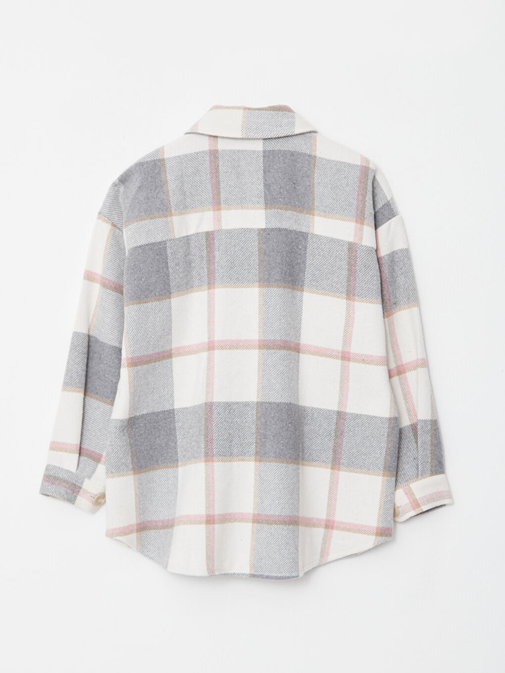 Plaid Long Sleeve Flannel Oversize Women's Lumberjack Shirt Plaid Long Sleeve Flannel Oversize Women's Lumberjack Shirt