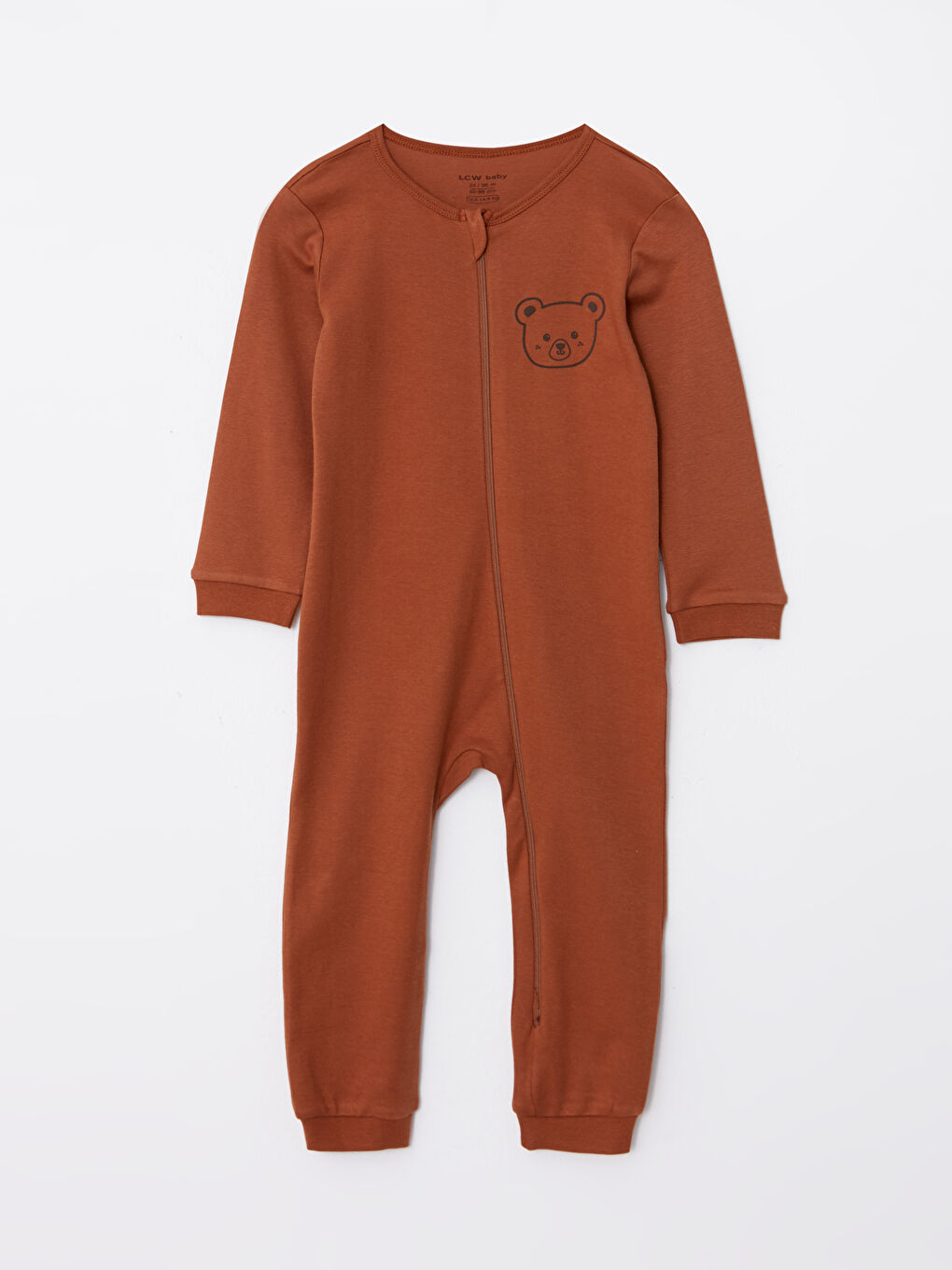 Crew Neck Long Sleeve Printed Baby Boy Jumpsuit 2Pack W24357Z1RRM