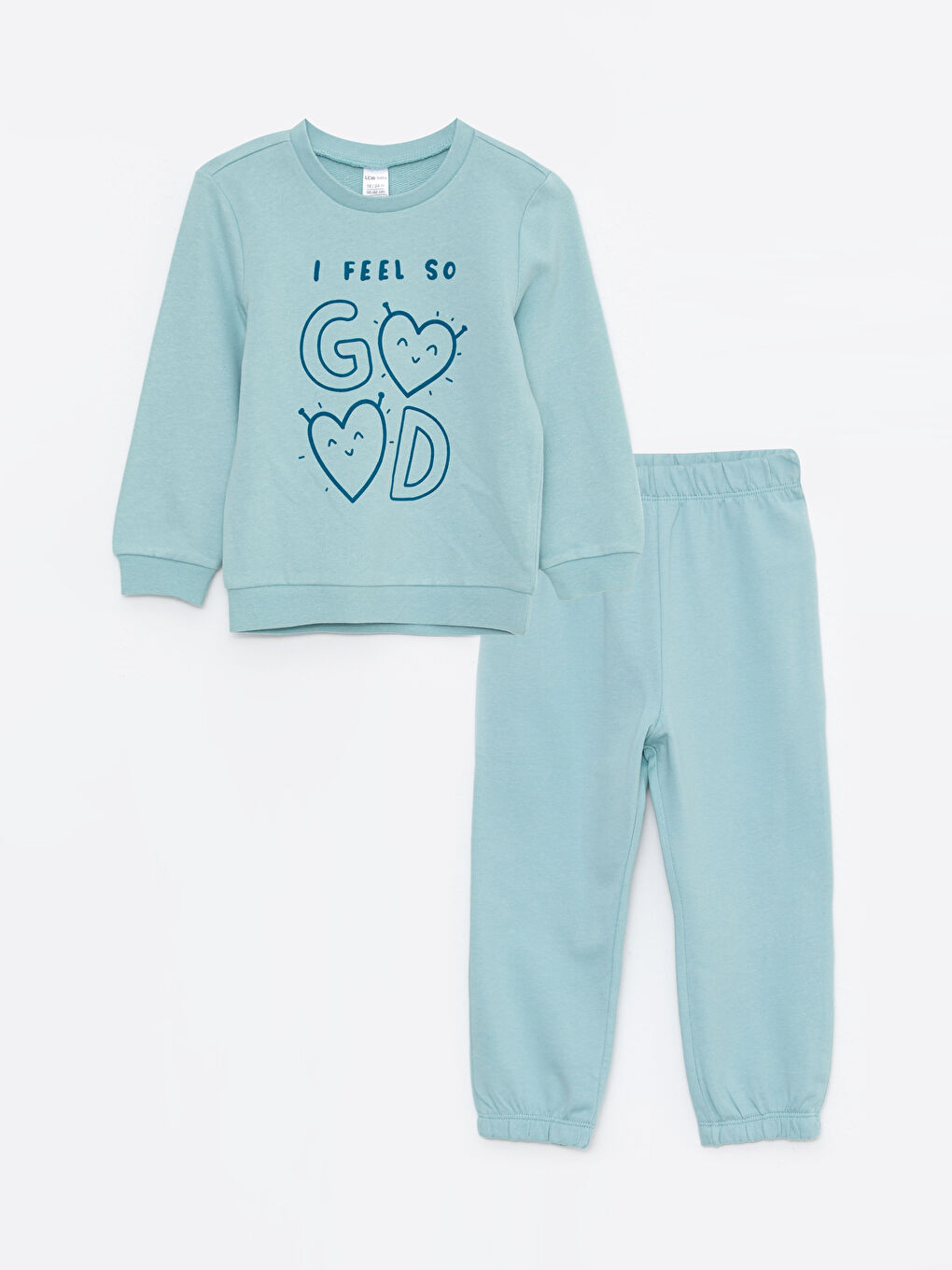 Baby girl sweatpants best sale set