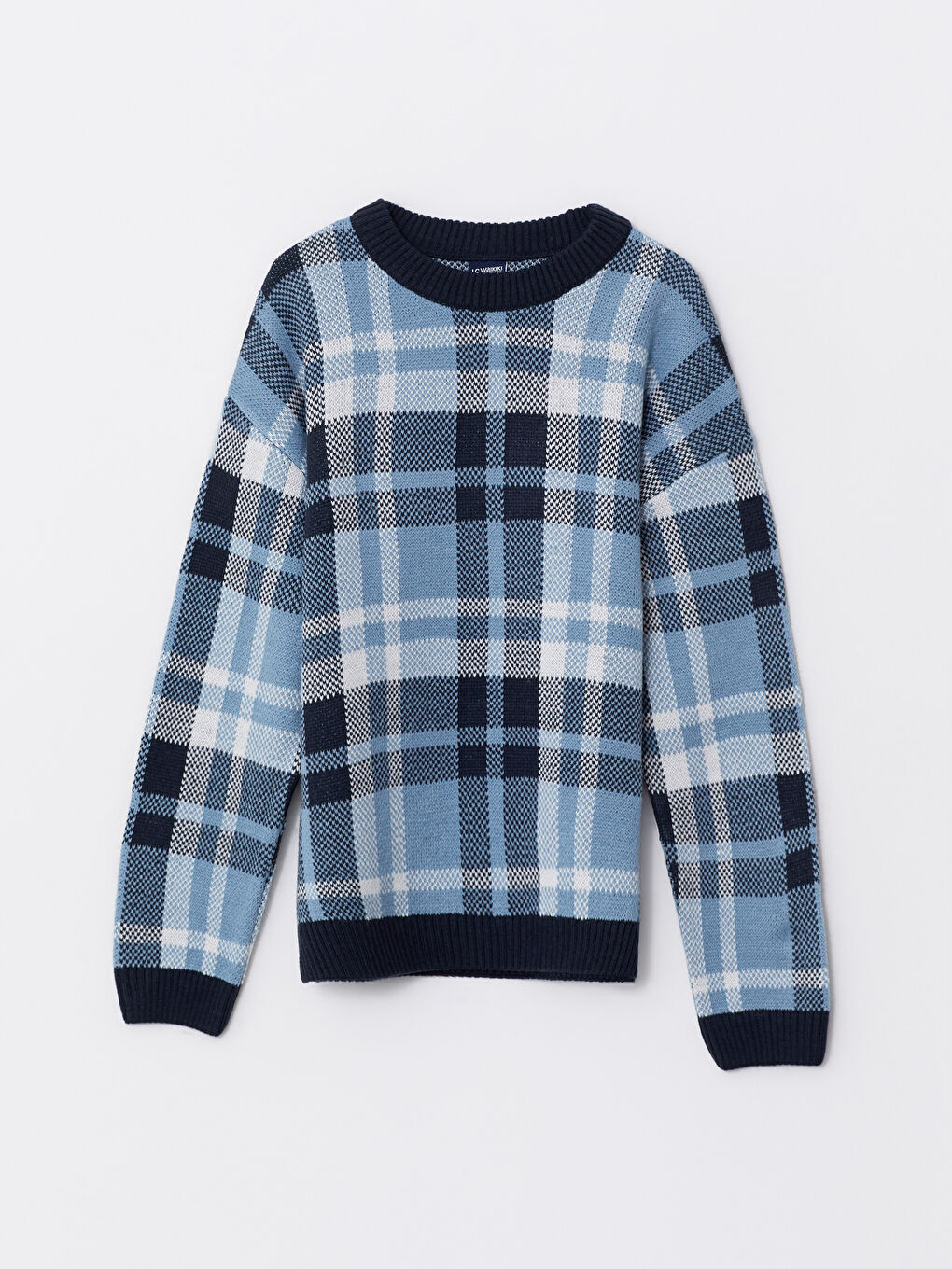 Boys plaid outlet sweater