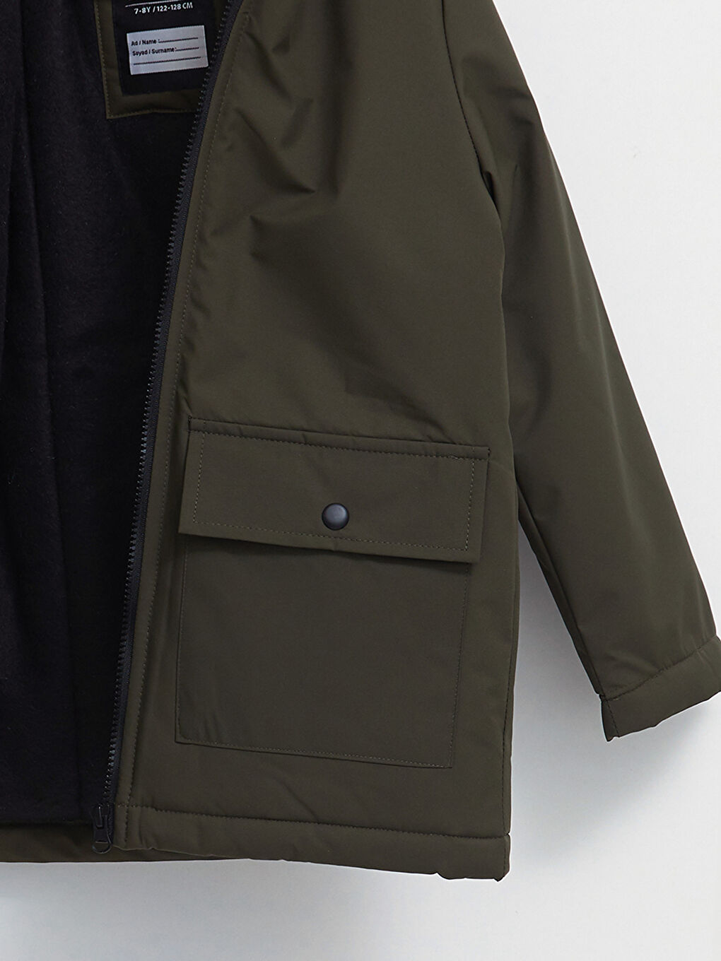 Hooded Basic Boy Coat W26685Z4SGU W26685Z4SGU LC Waikiki