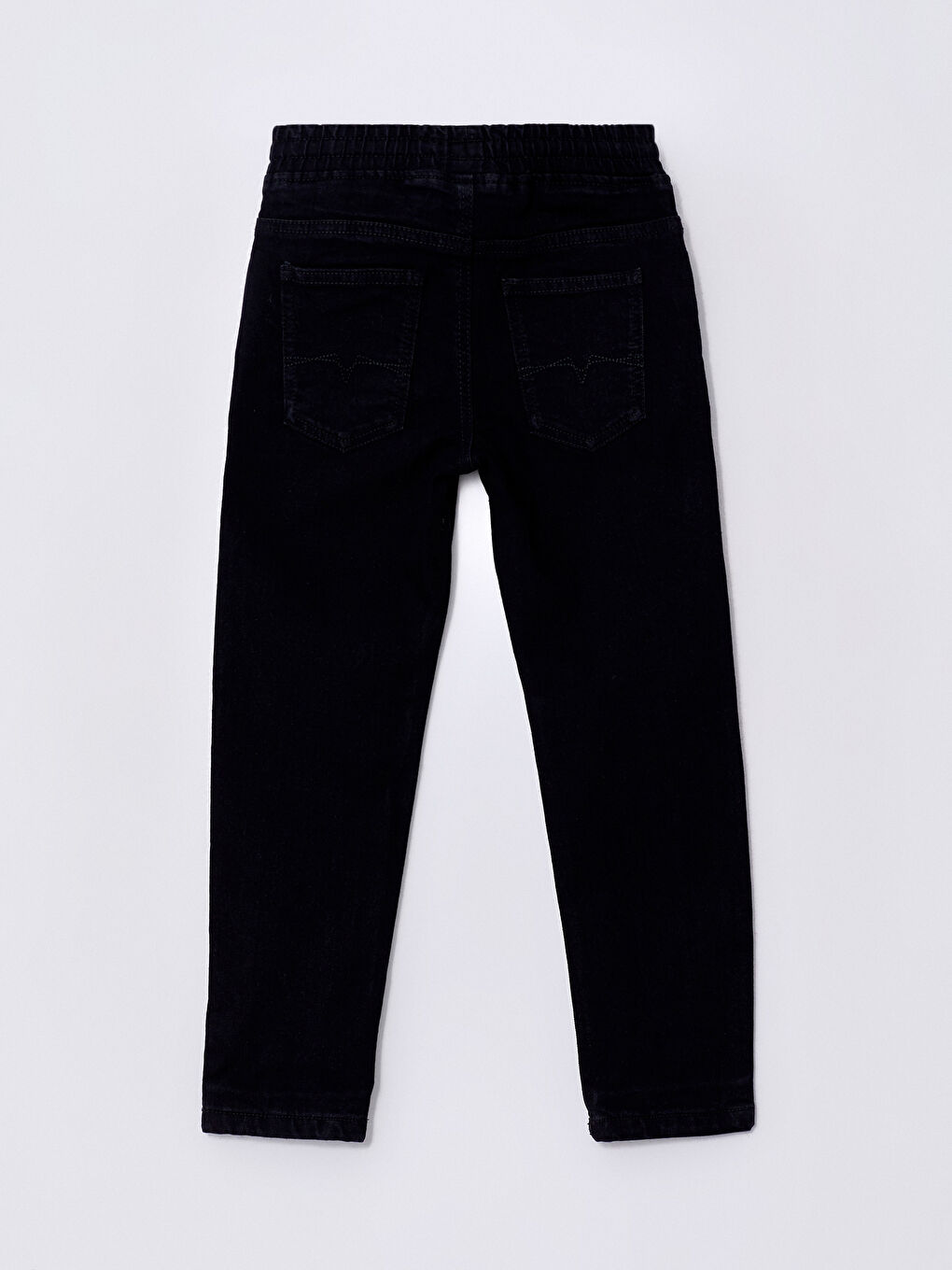 Boy jeans elastic waistband hot sale