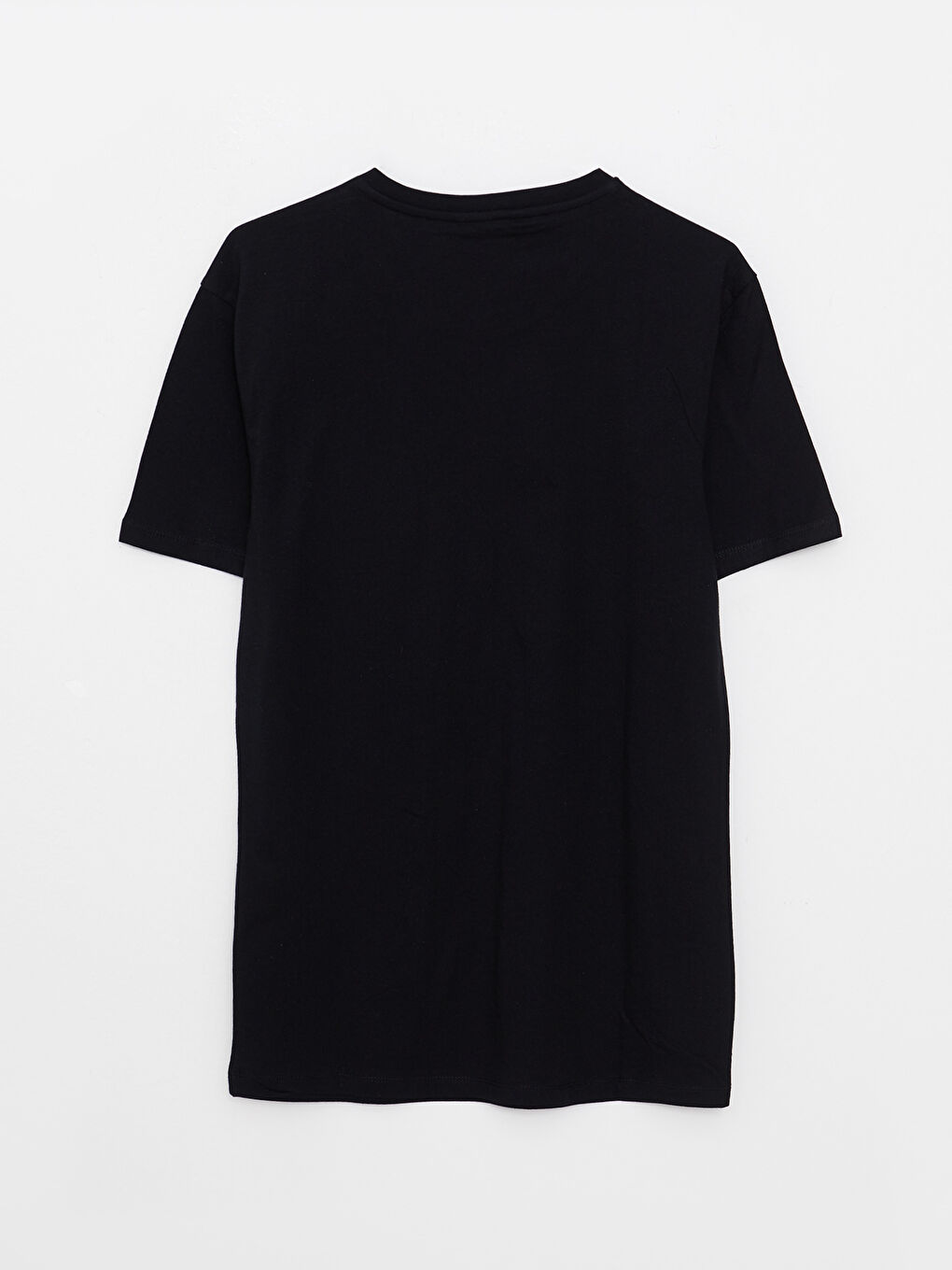 Crew Neck Short Sleeve Printed Combed Cotton Men's T-shirt
