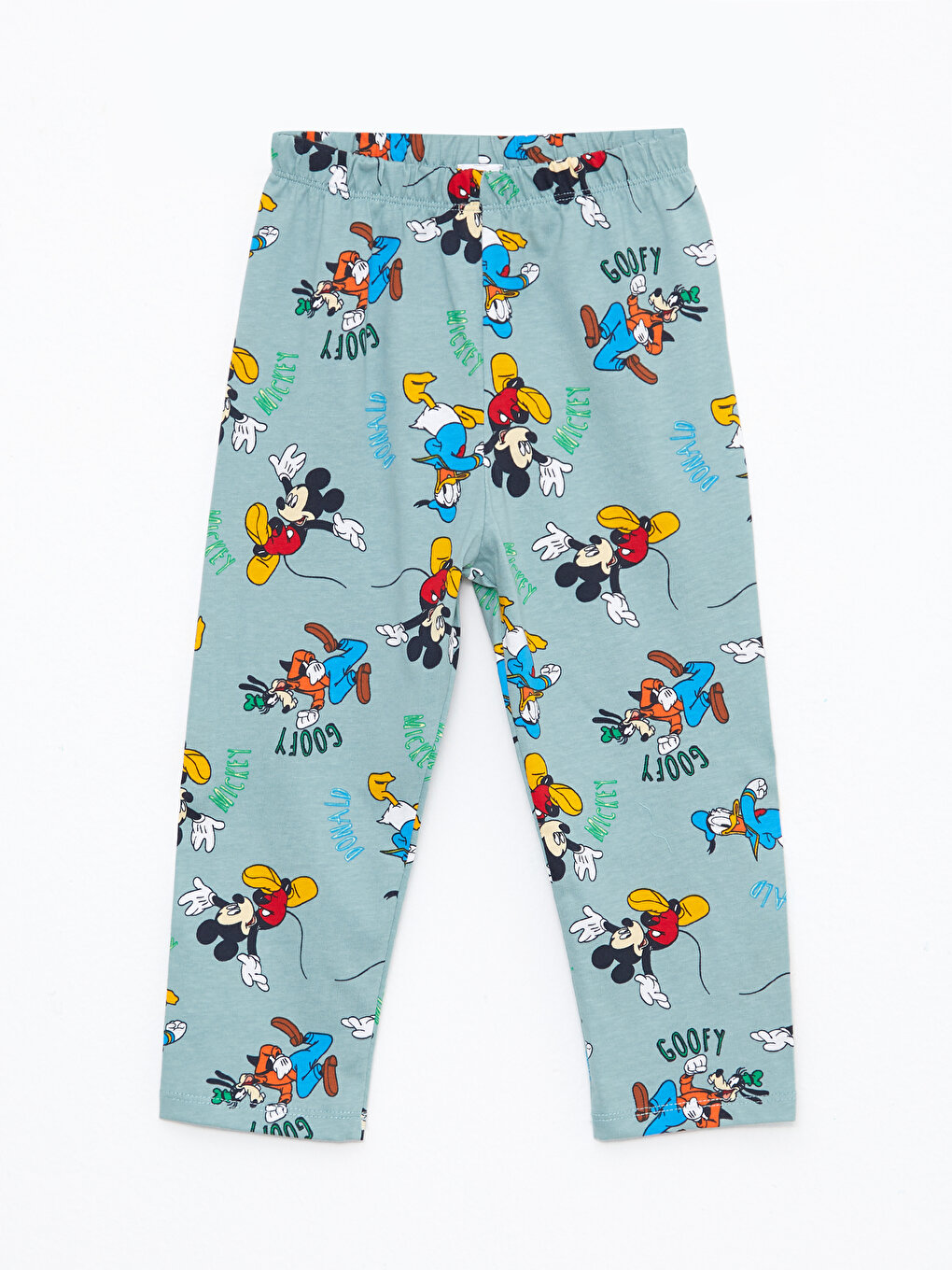 Disney Goofy Pyjama Pants Fleece Green Polkadots