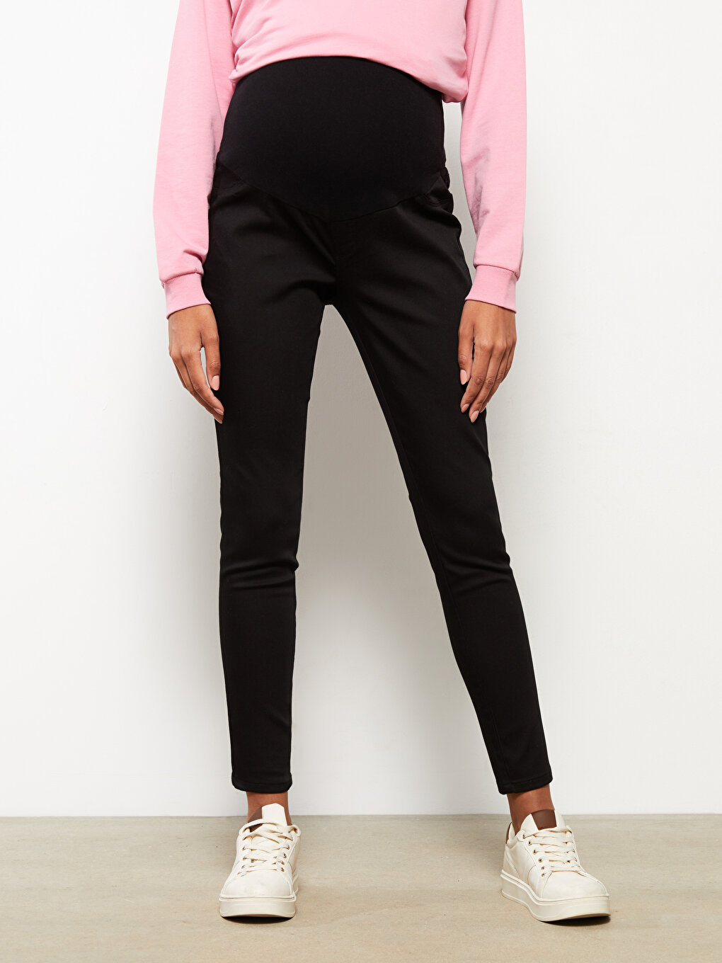 Maternity-trousers | Medium Brown | MAMA.LICIOUS®