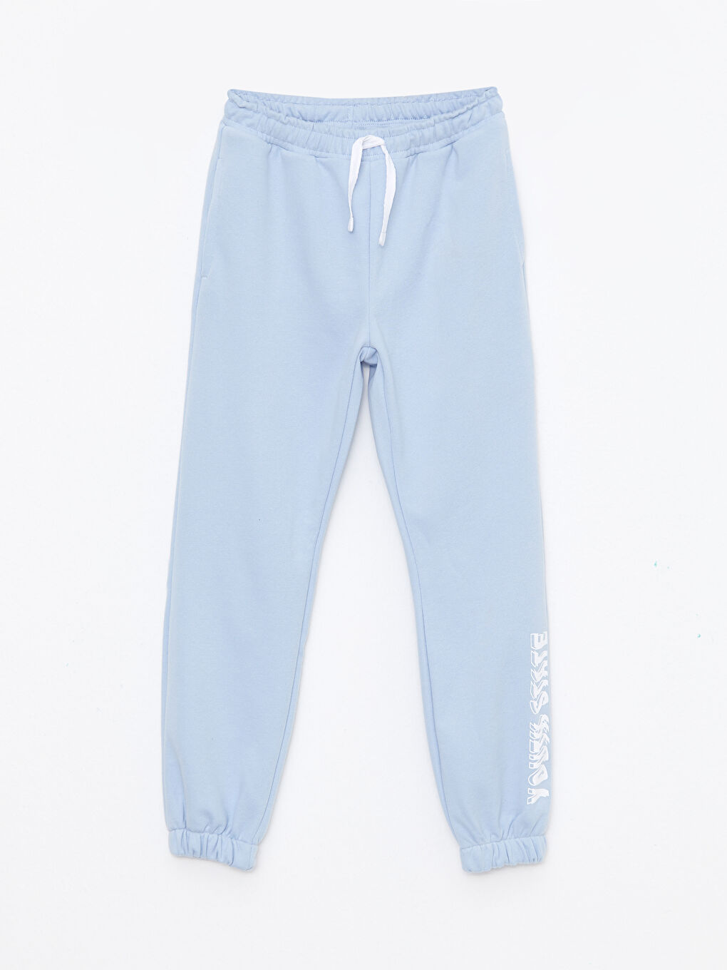 Elastic Waist Printed Girl Jogger Sweatpants W28664Z4 FMR W28664Z4 FMR LC Waikiki