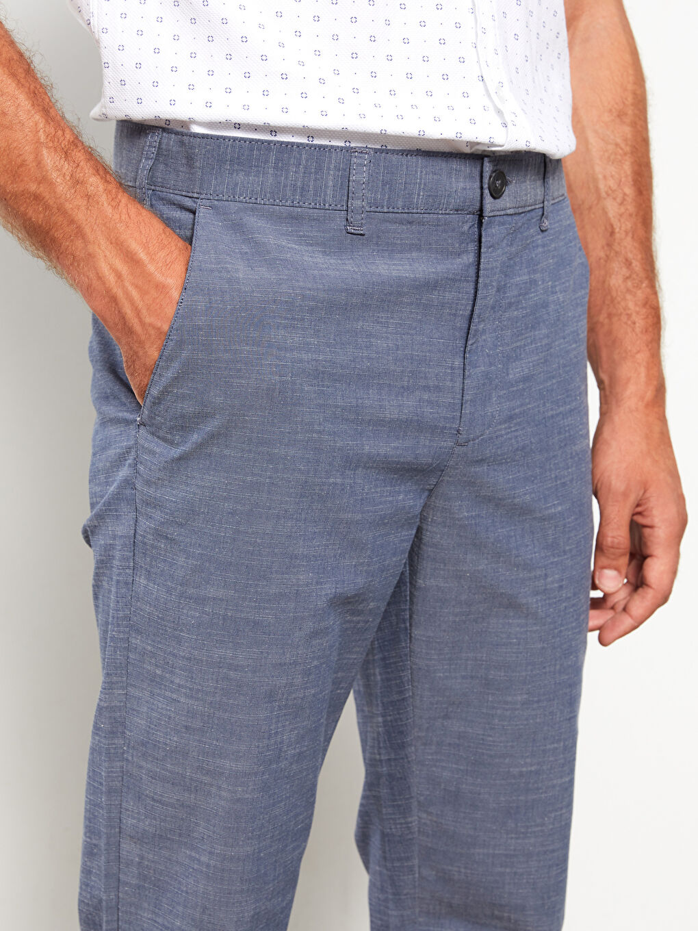 Standard Fit Men's Poplin Trousers W29111Z8CS6 W29111Z8CS6 LC Waikiki