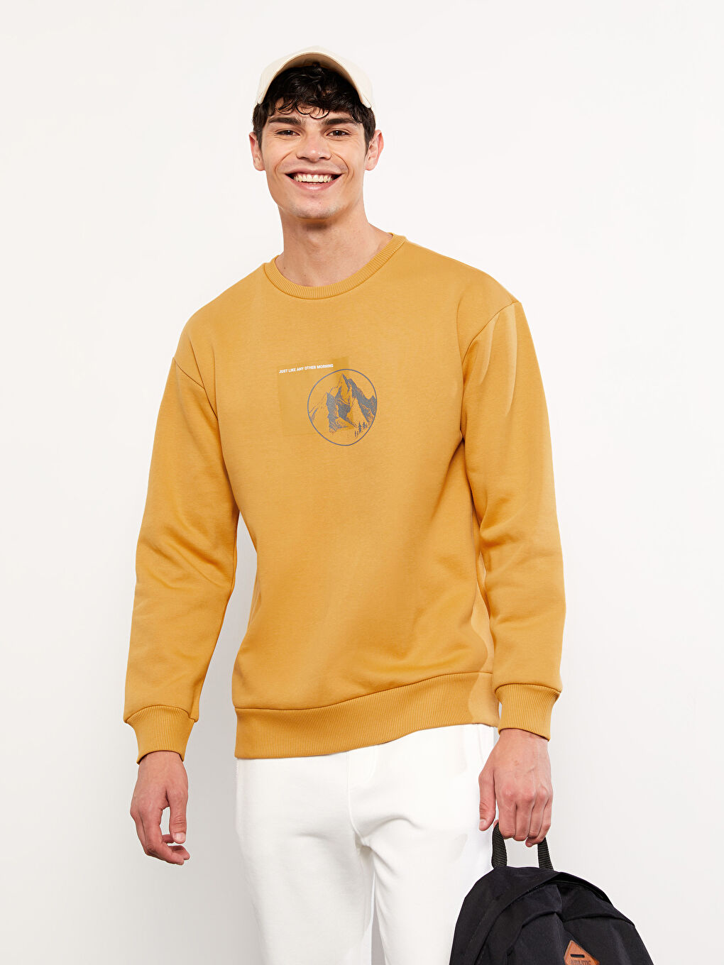 Lcw erkek oversize sweatshirt top