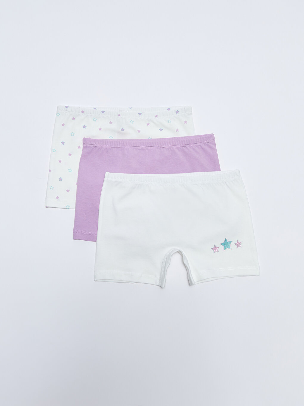 Printed Cotton Girl Boxer 3-Pack -W29982Z4-LRA - W29982Z4-LRA - LC
