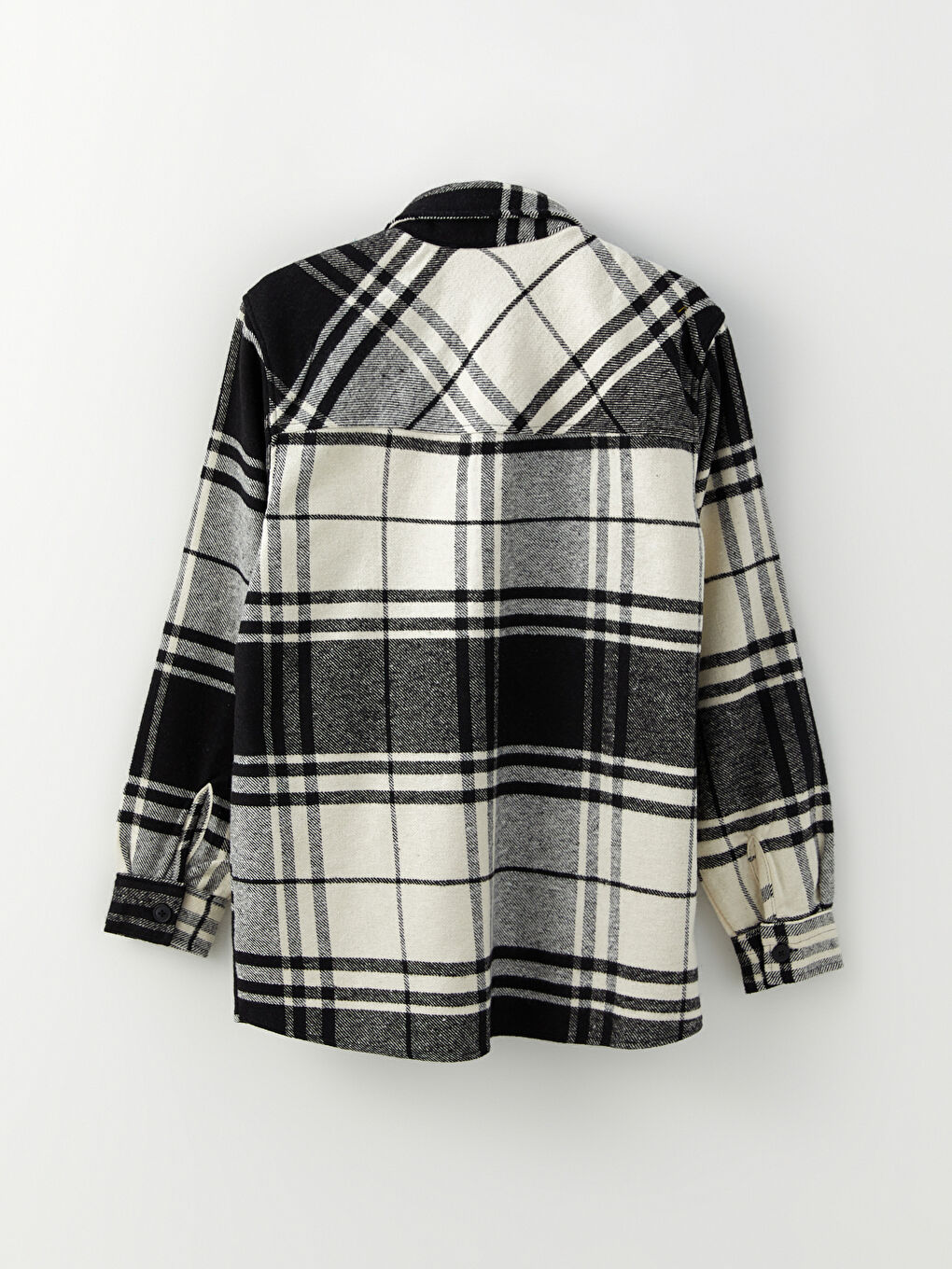 Relaxed Fit Long Sleeve Plaid Men's Lumberjack Shirt Jacket -W2AD13Z8-LKX -  W2AD13Z8-LKX - LC Waikiki