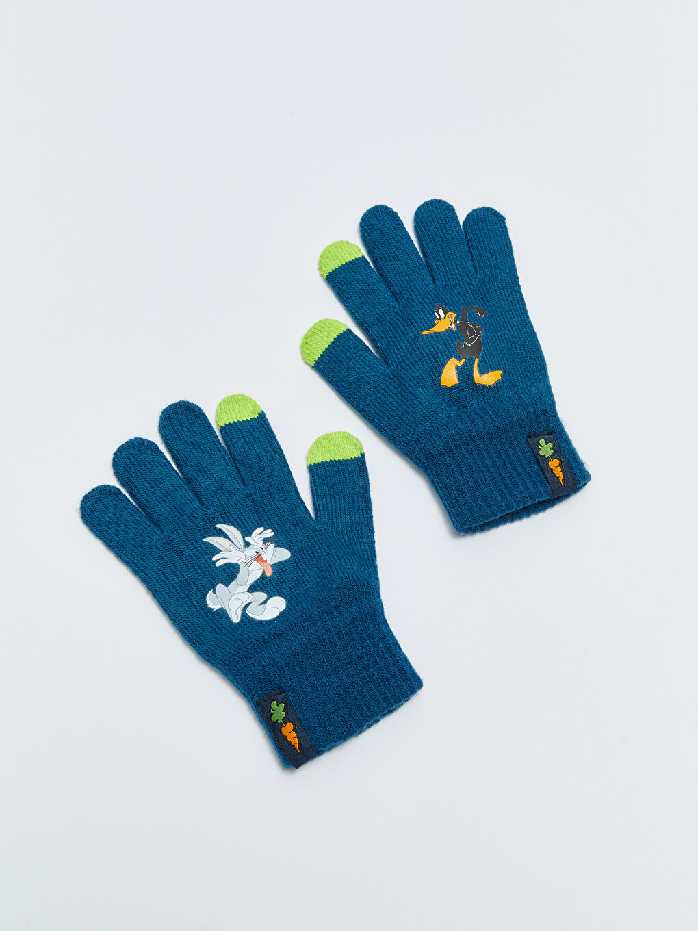 Bugs Bunny Printed Boy's Knitwear Gloves -W2AI19Z4-HFK - W2AI19Z4-HFK ...