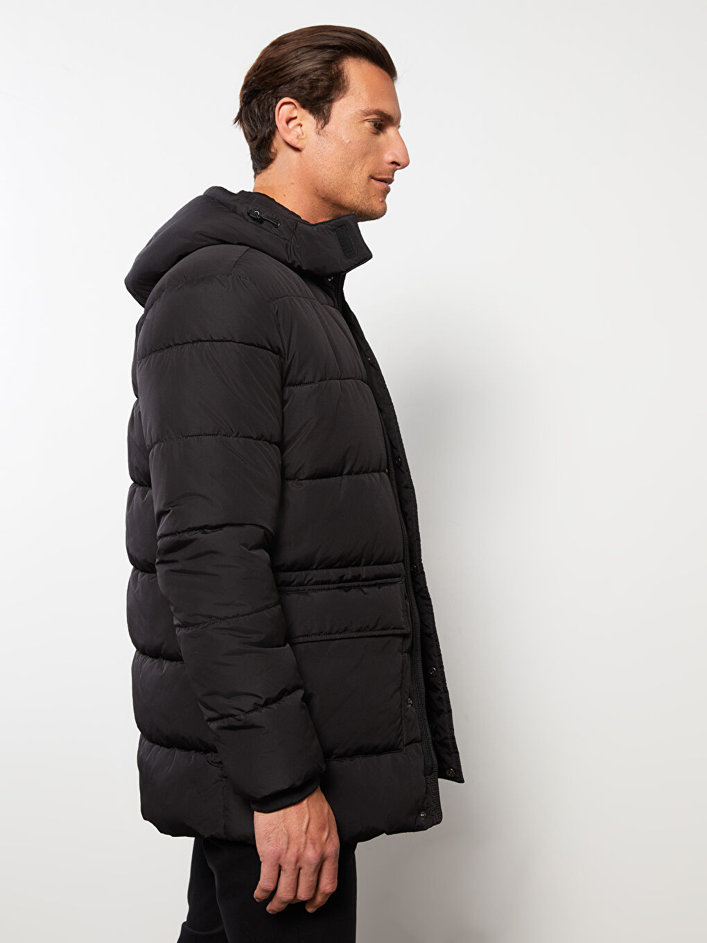 激安商品 Standard Fit Hooded Men's Coat -W2AR76Z8-HDB - W2AR76Z8-HDB 液晶テレビ