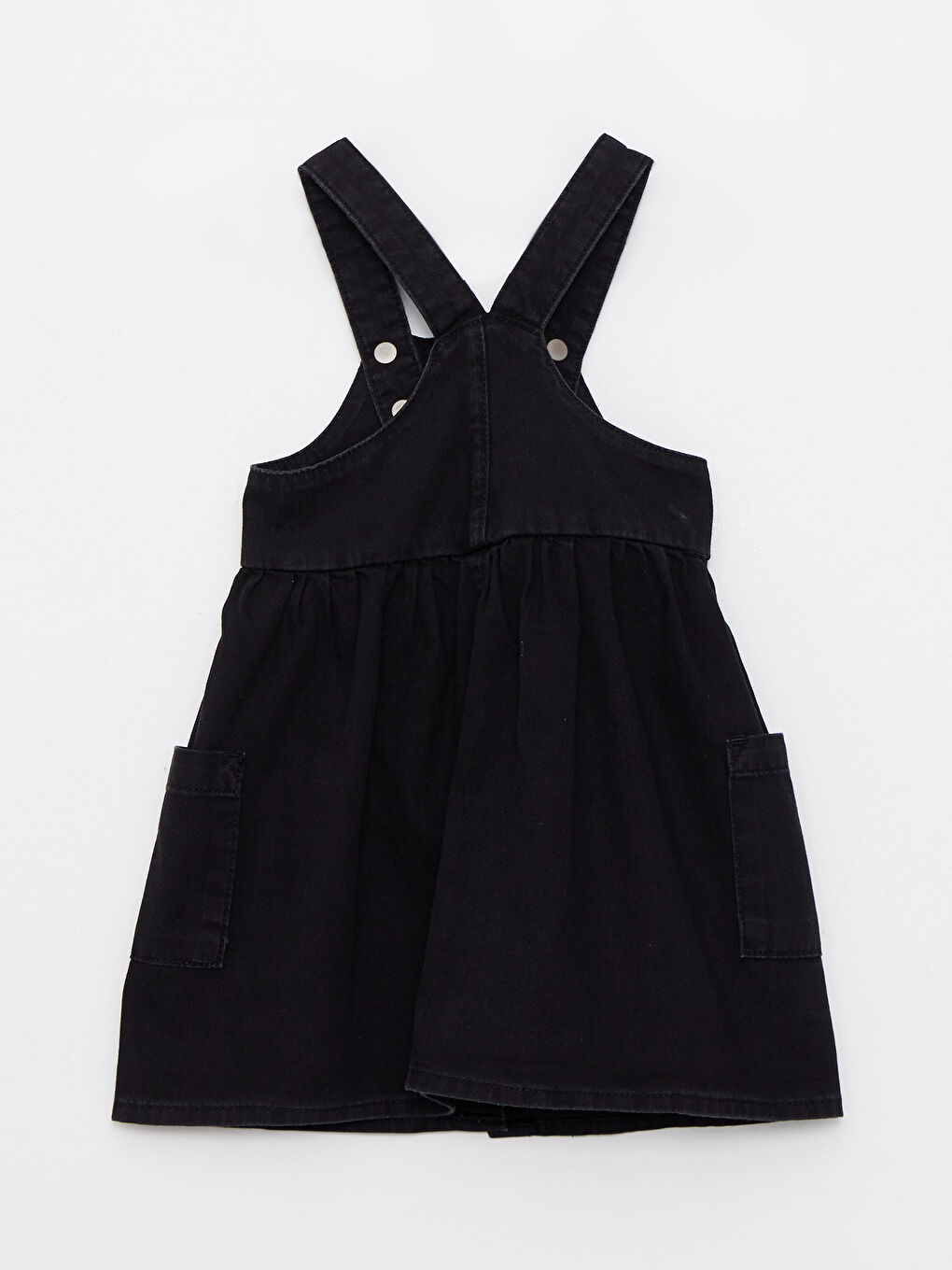 Basic Baby Girl Jean Dress and Pantyhose 2Pack Set W2CA02Z1GRD