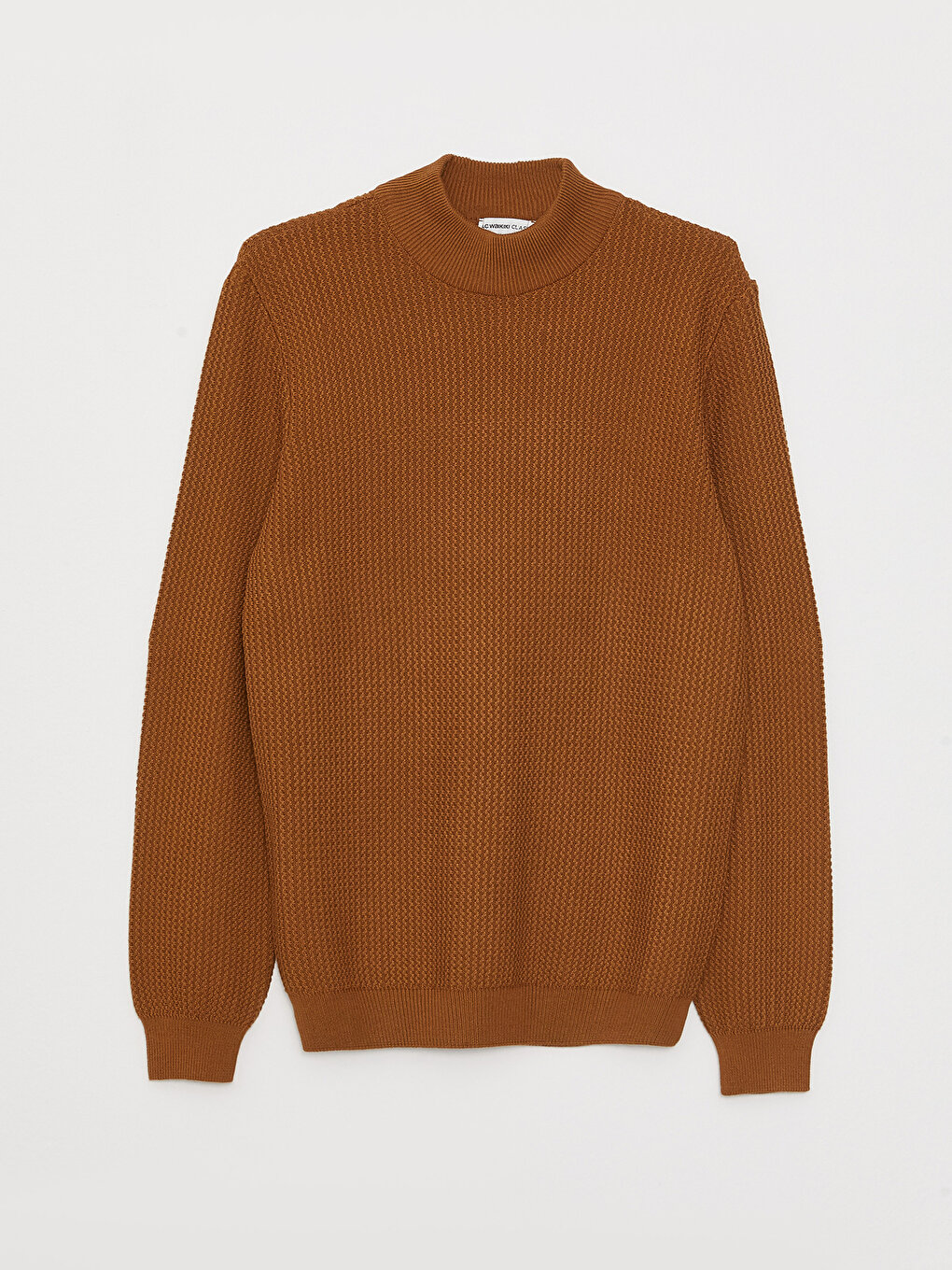 Half Turtleneck Long Sleeve Men's Tricot Sweater -W2CG07Z8-SMT ...