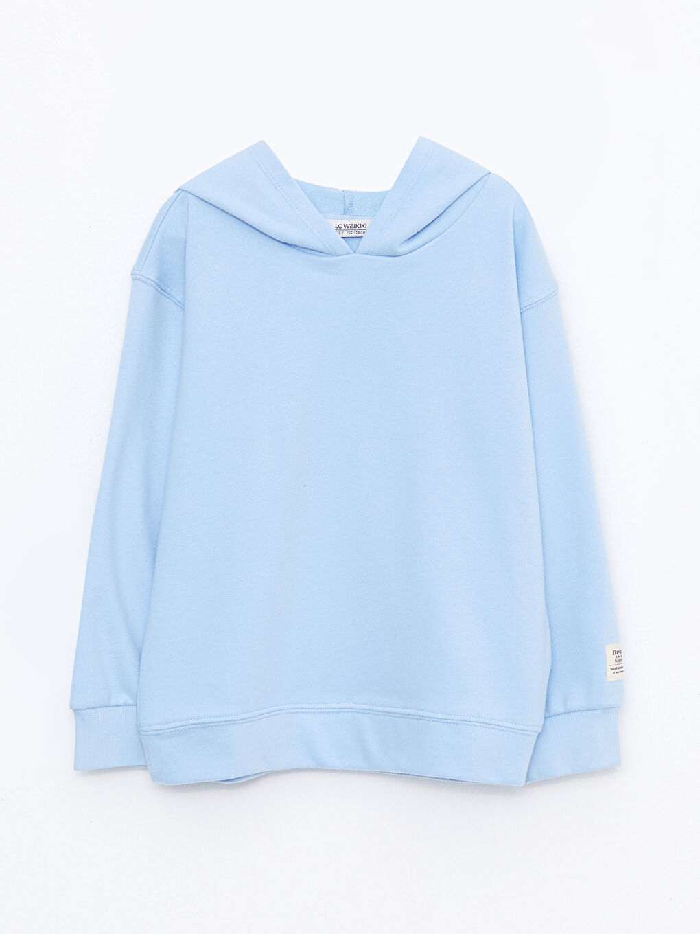 Hooded Basic Long Sleeve Girl Sweatshirt W2CV23Z4 QXG W2CV23Z4 QXG LC Waikiki