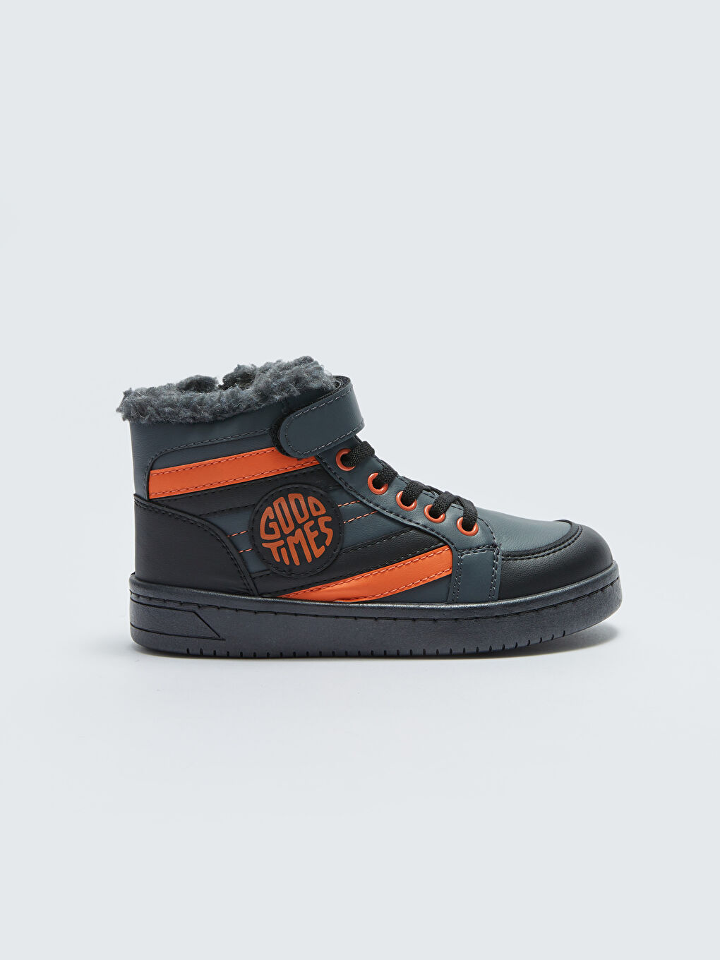 Printed Velcro and Zipper Closure Boys Boots -W2DB40Z4-CWN