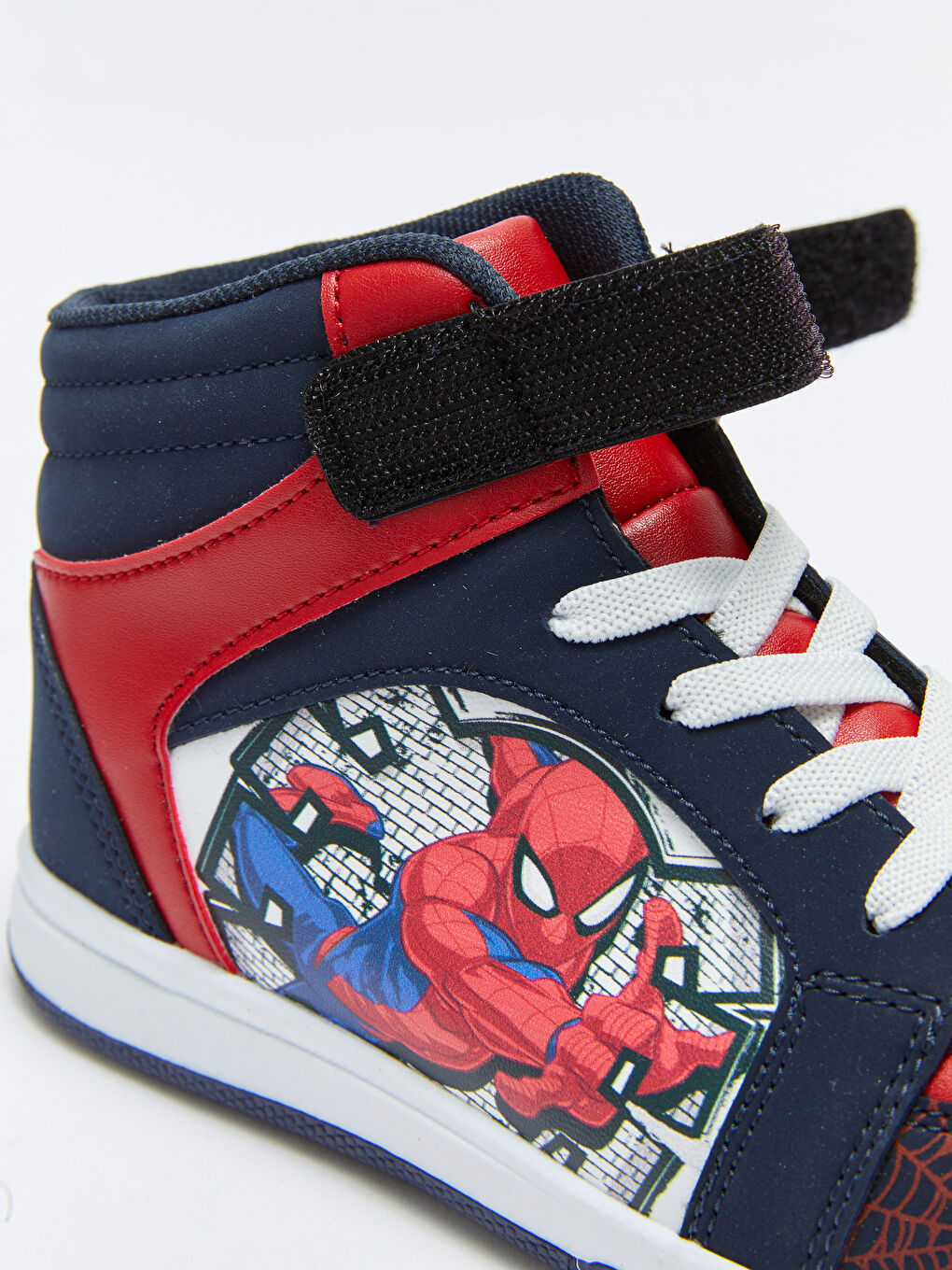 spiderman velcro shoes