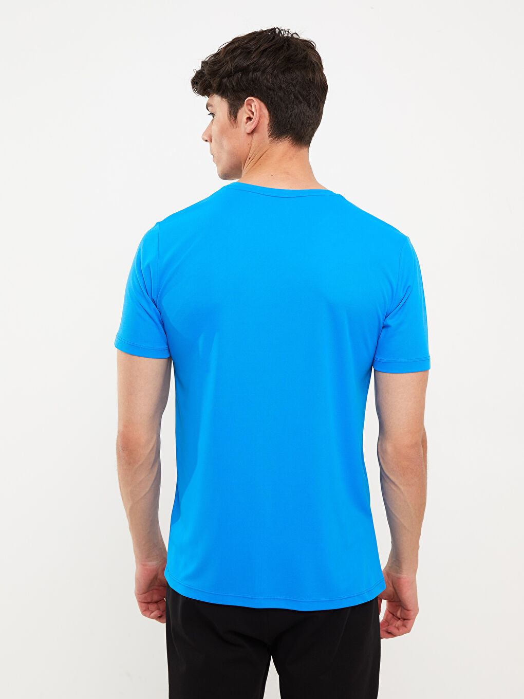 Crew Neck Short Sleeve Printed Men's Sports Tshirt W2DT81Z8S2G W2DT81Z8S2G LC Waikiki