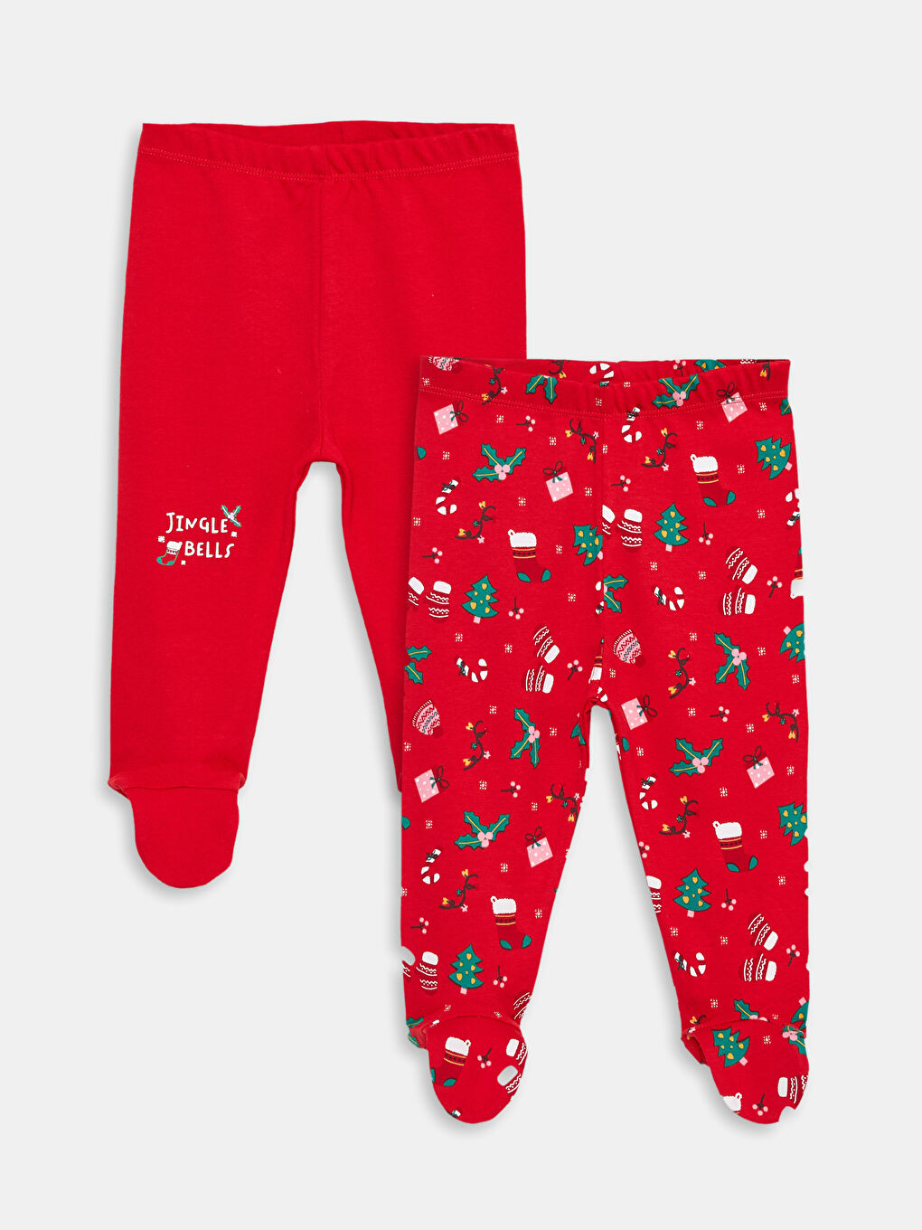 Footed trousers top