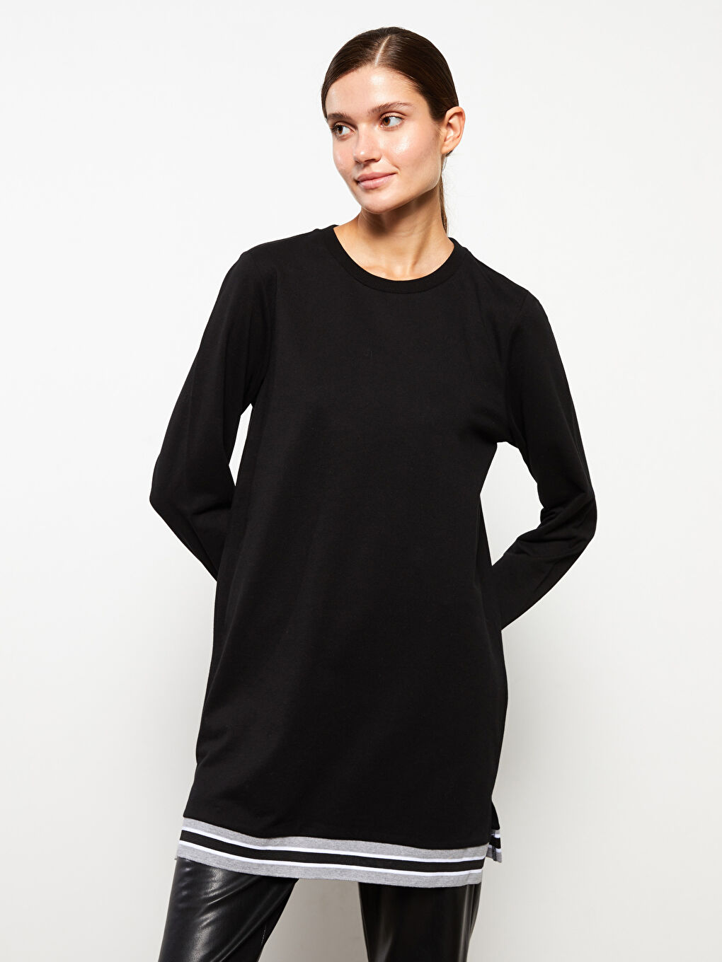 Long sweatshirt tunic hotsell
