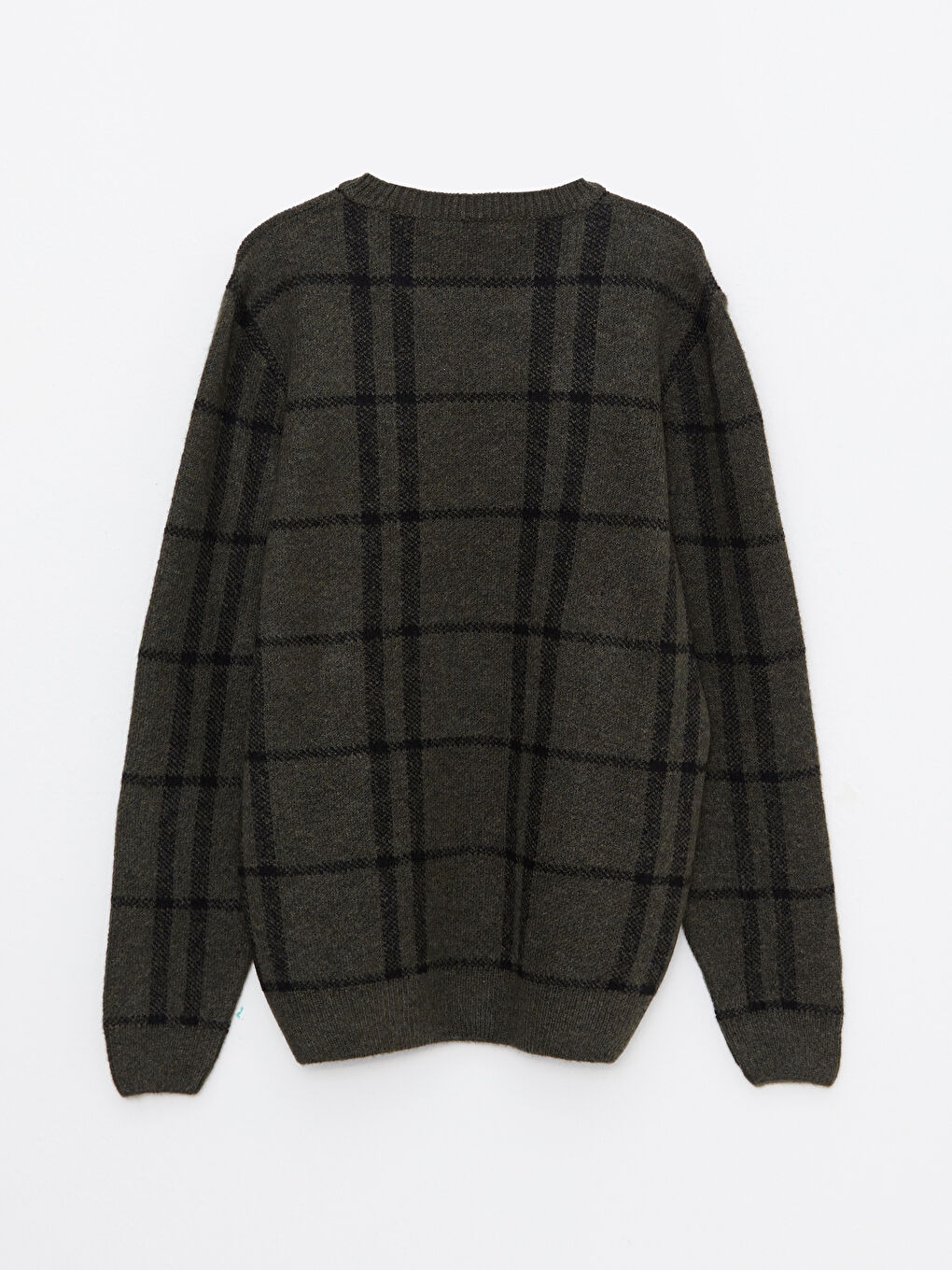 Grey plaid deals sweater