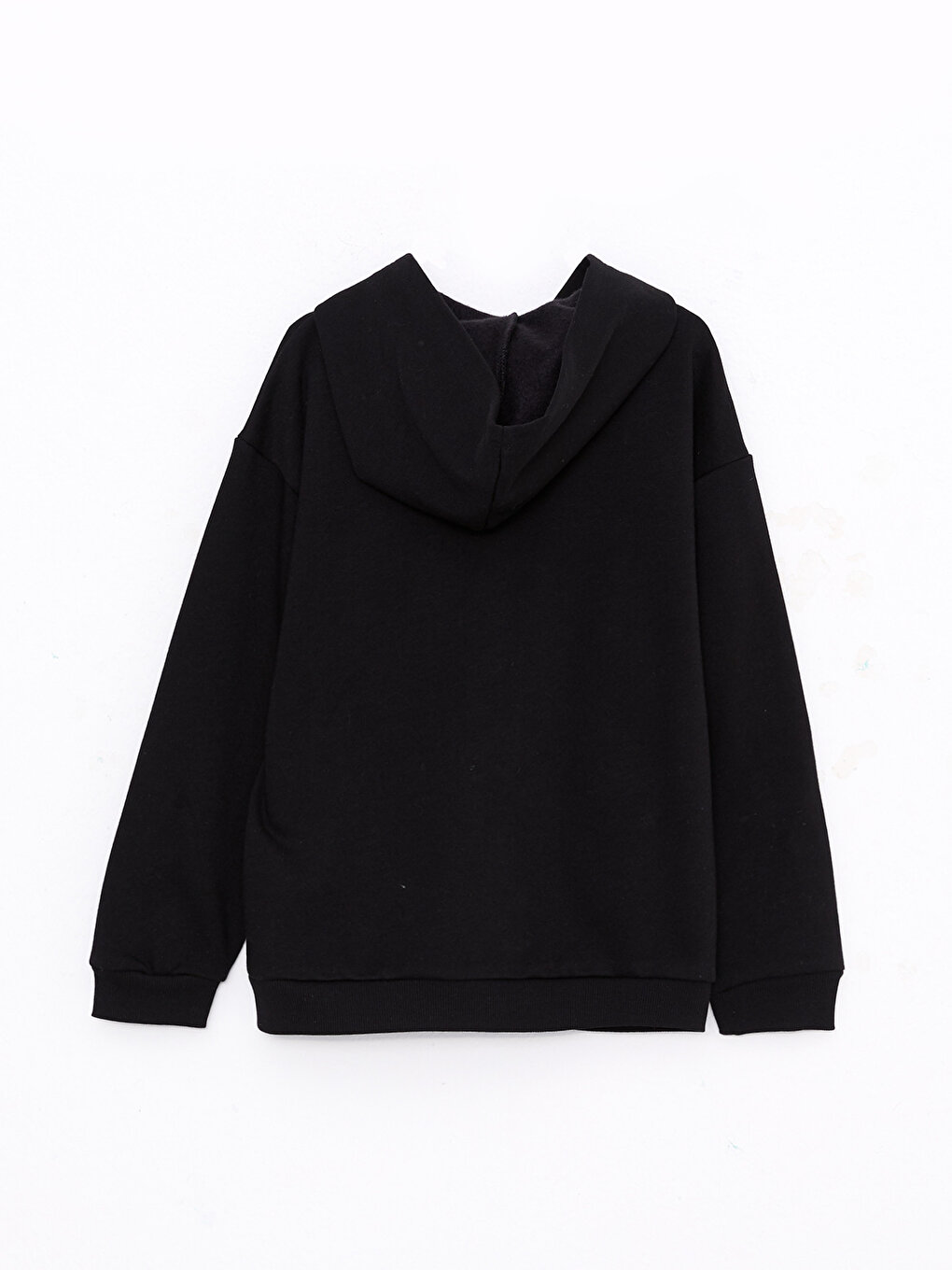Hooded Printed Long Sleeve Girl Zippered Sweatshirt -W2FN96Z4-CVL ...