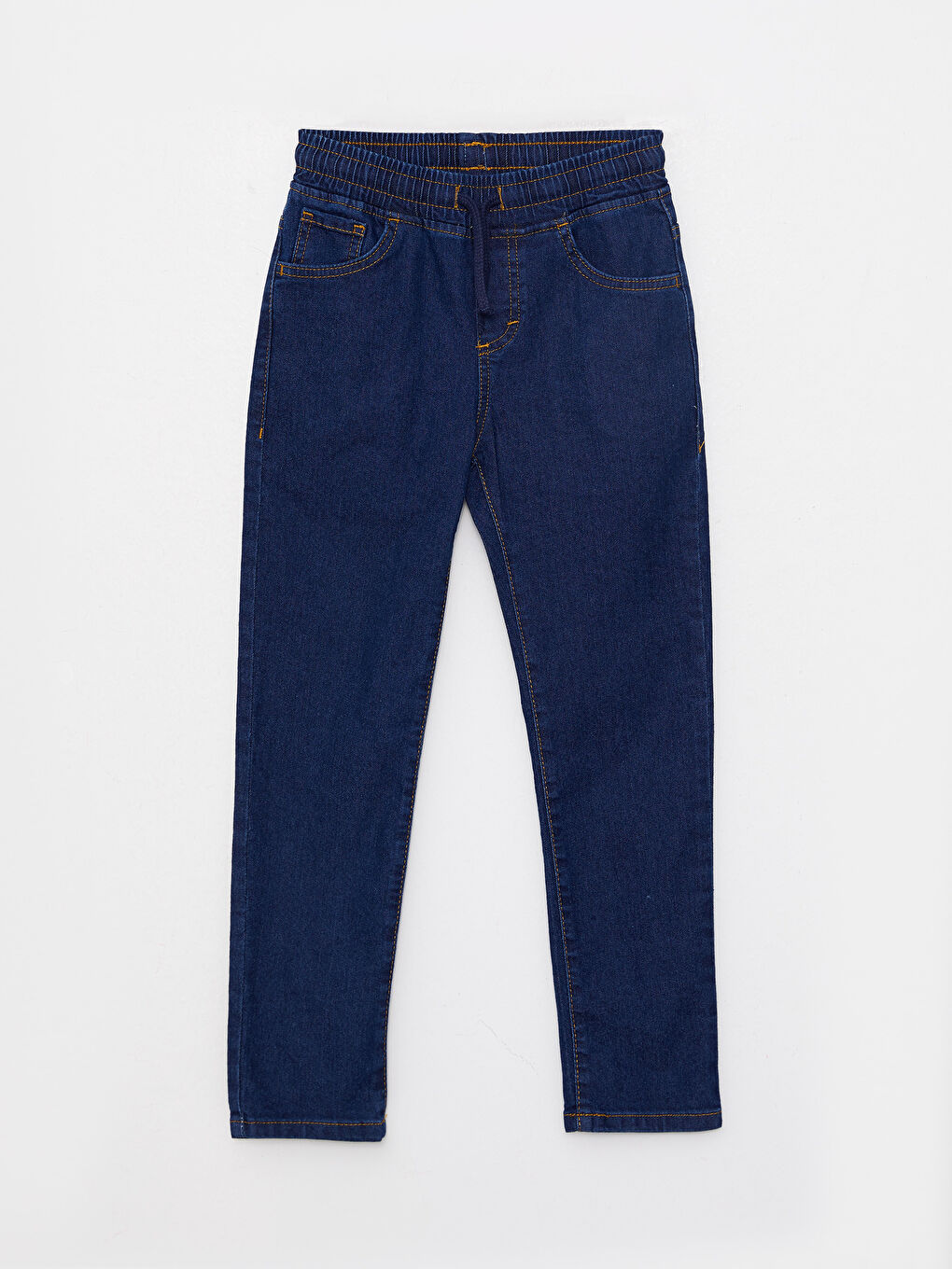 Pantalon D'école Garçon - Taille Ajustable élastique 3/4 à 15/16 Ans - Gris/Noir, Slim - LSU