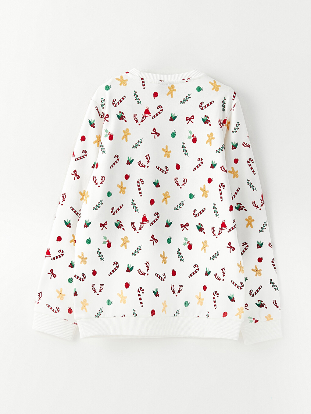 Sweat-shirt Bébé Noël - Pull Père Noël Manches Longues - Rouge Taille 1-2 Ans
