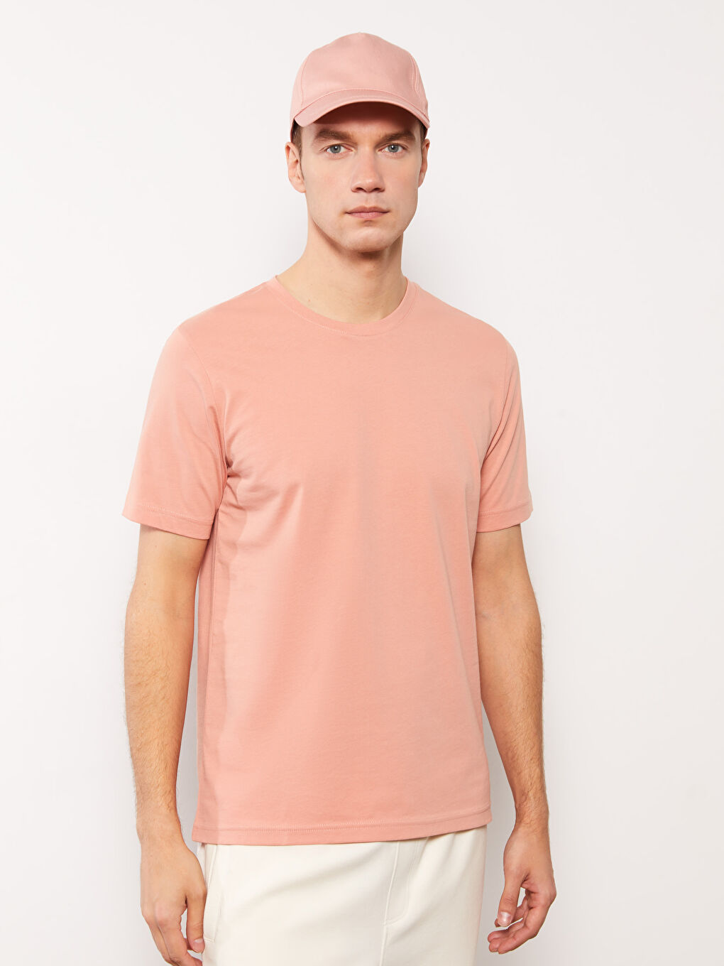 Crew Neck Short Sleeve Combed Cotton Men s T shirt S30113Z8 SZG 